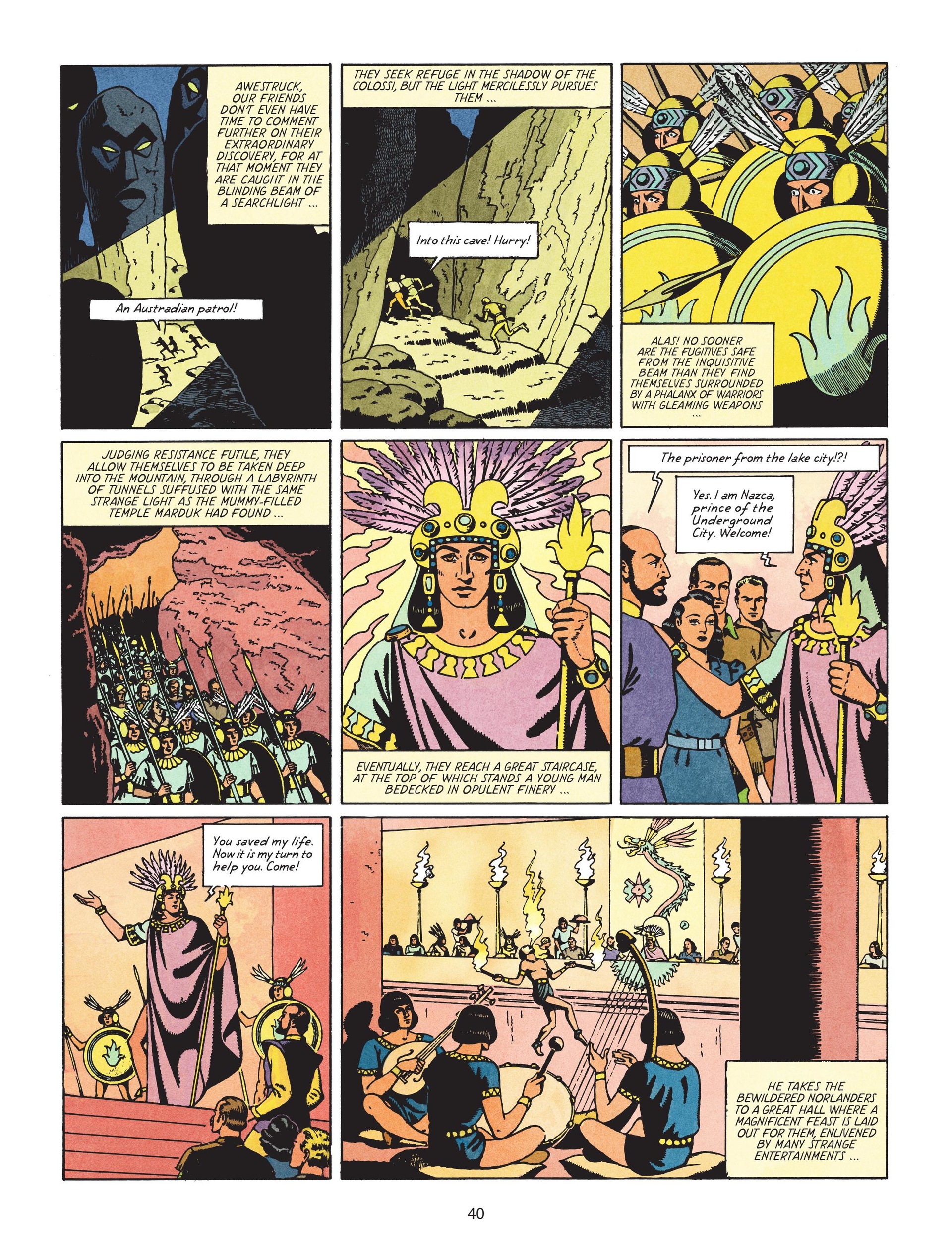 Read online Before Blake & Mortimer comic -  Issue #1 - 41