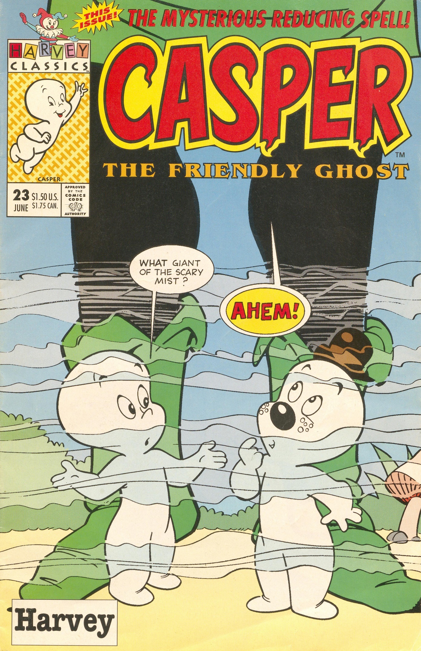Read online Casper the Friendly Ghost (1991) comic -  Issue #23 - 1