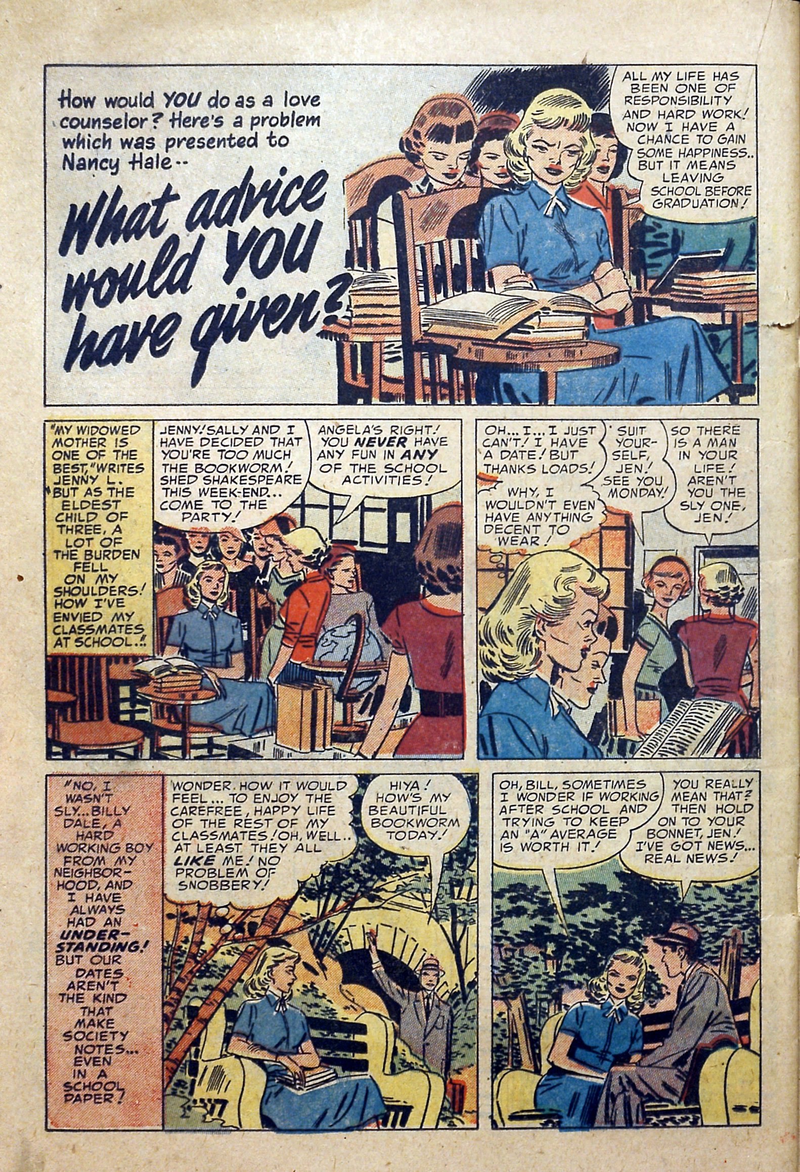 Read online Young Love (1949) comic -  Issue #51 - 22