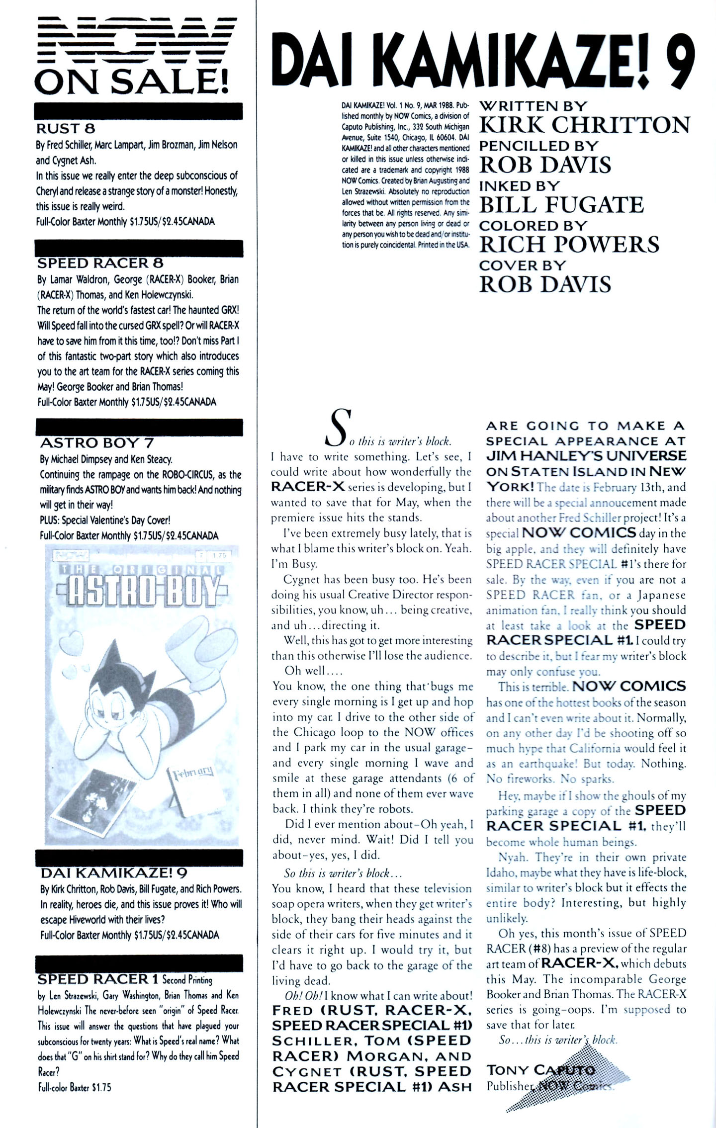 Read online Dai Kamikaze! comic -  Issue #9 - 2