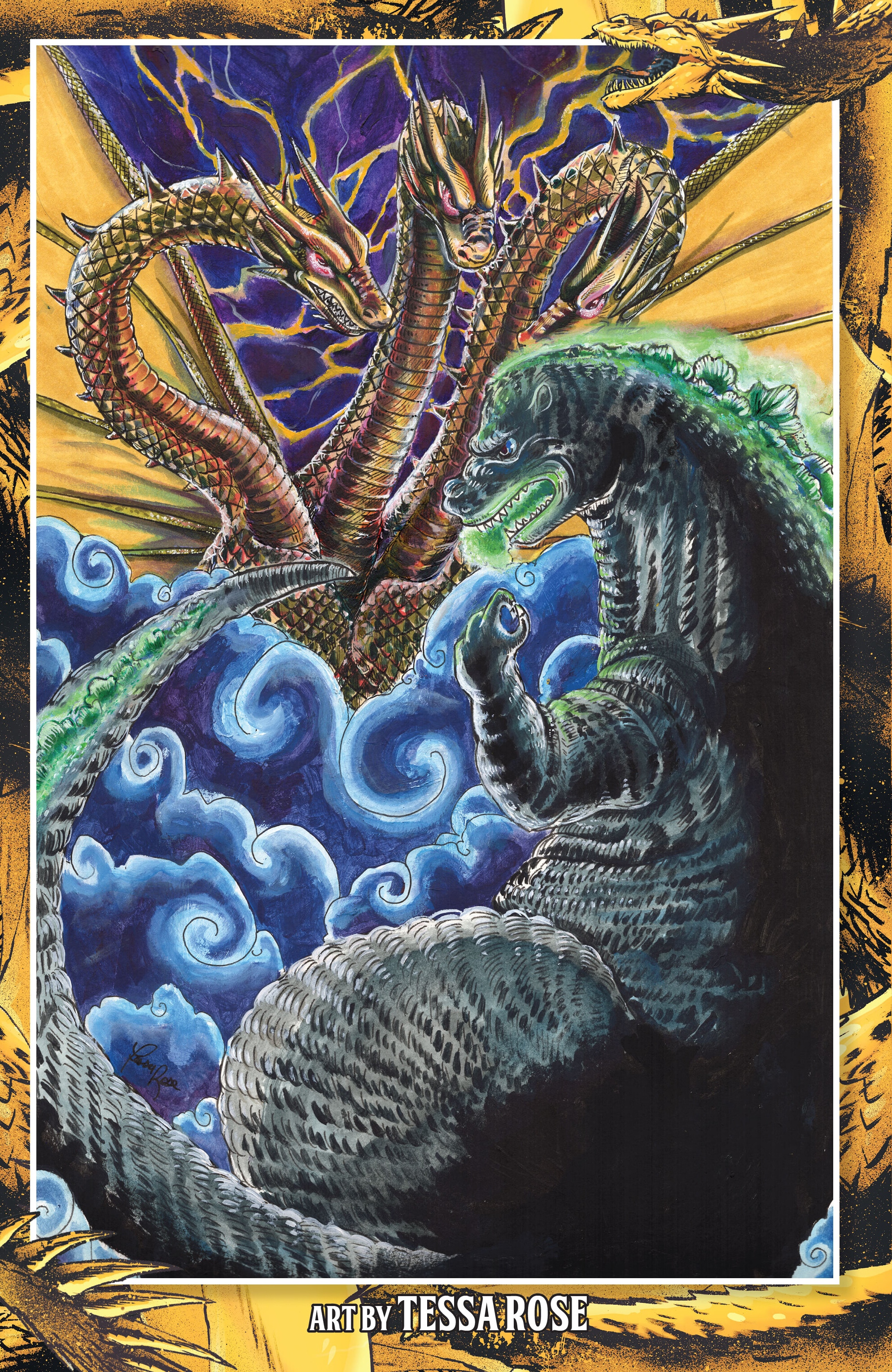Read online Godzilla Rivals: Round One comic -  Issue # TPB (Part 2) - 65
