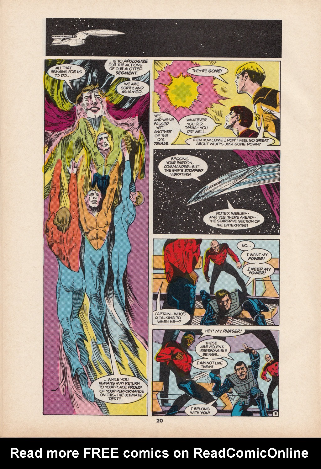Read online Star Trek The Next Generation (1990) comic -  Issue #5 - 20