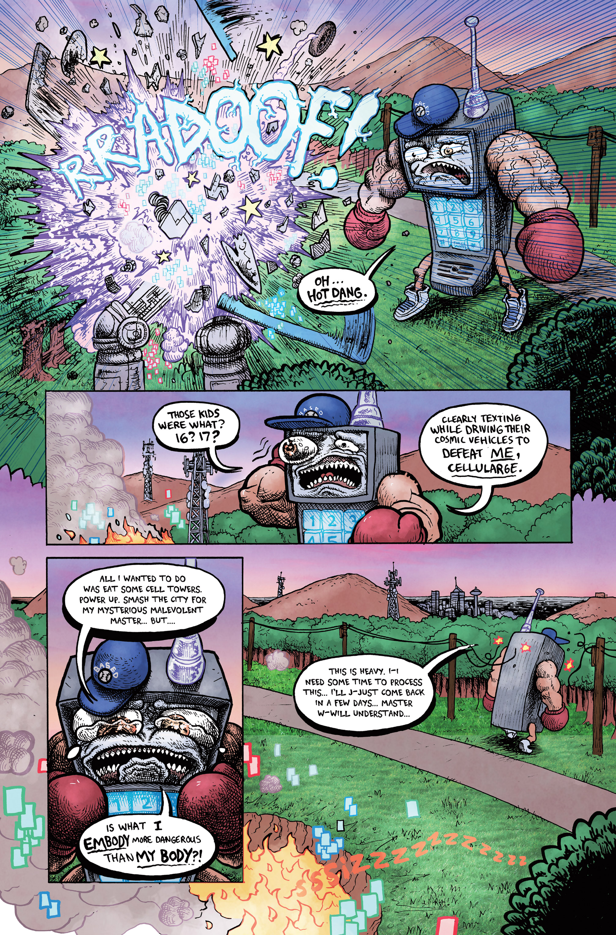 Read online Task Force Rad Squad comic -  Issue #5 - 4