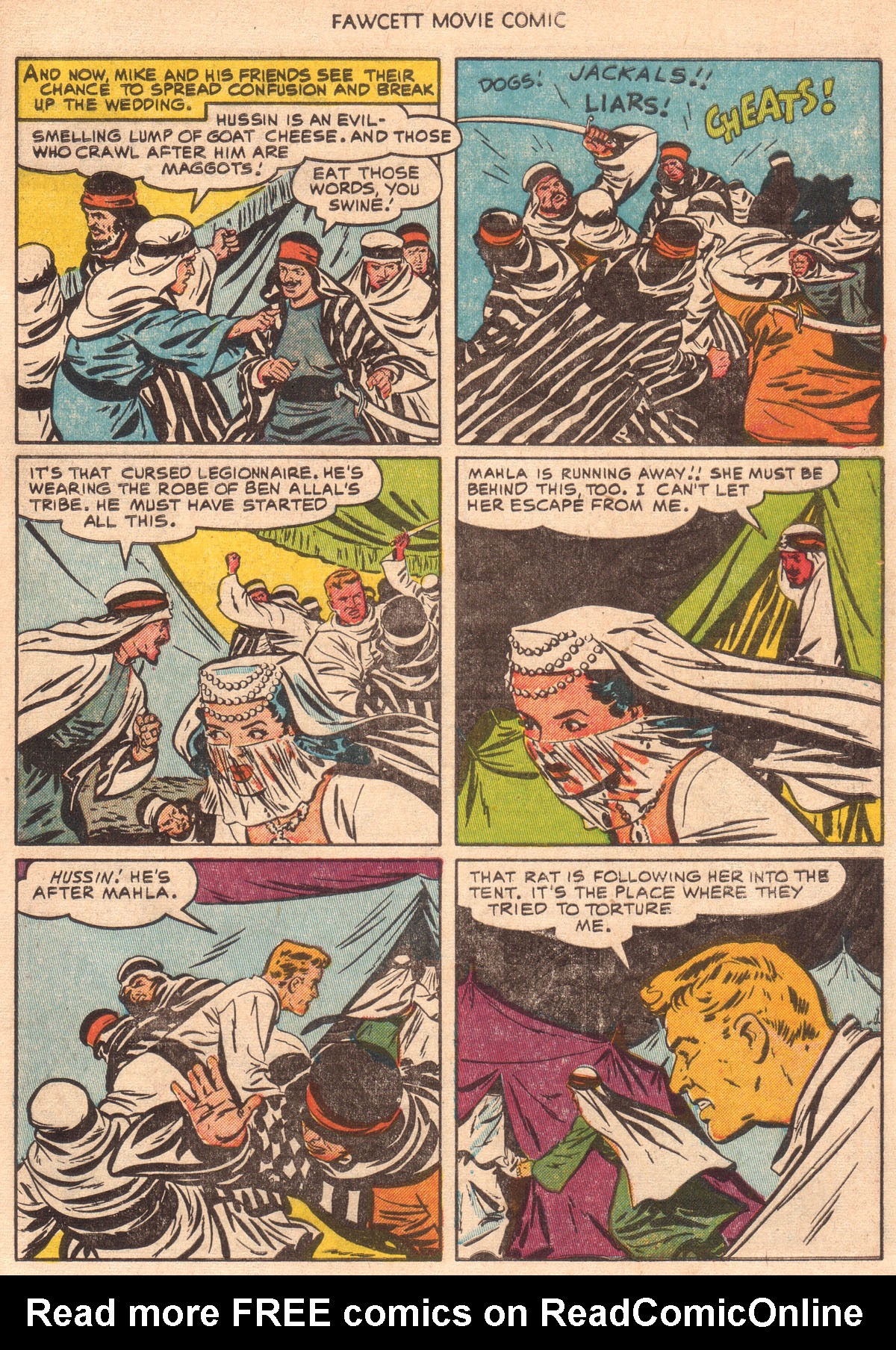 Read online Fawcett Movie Comic comic -  Issue #16 - 34