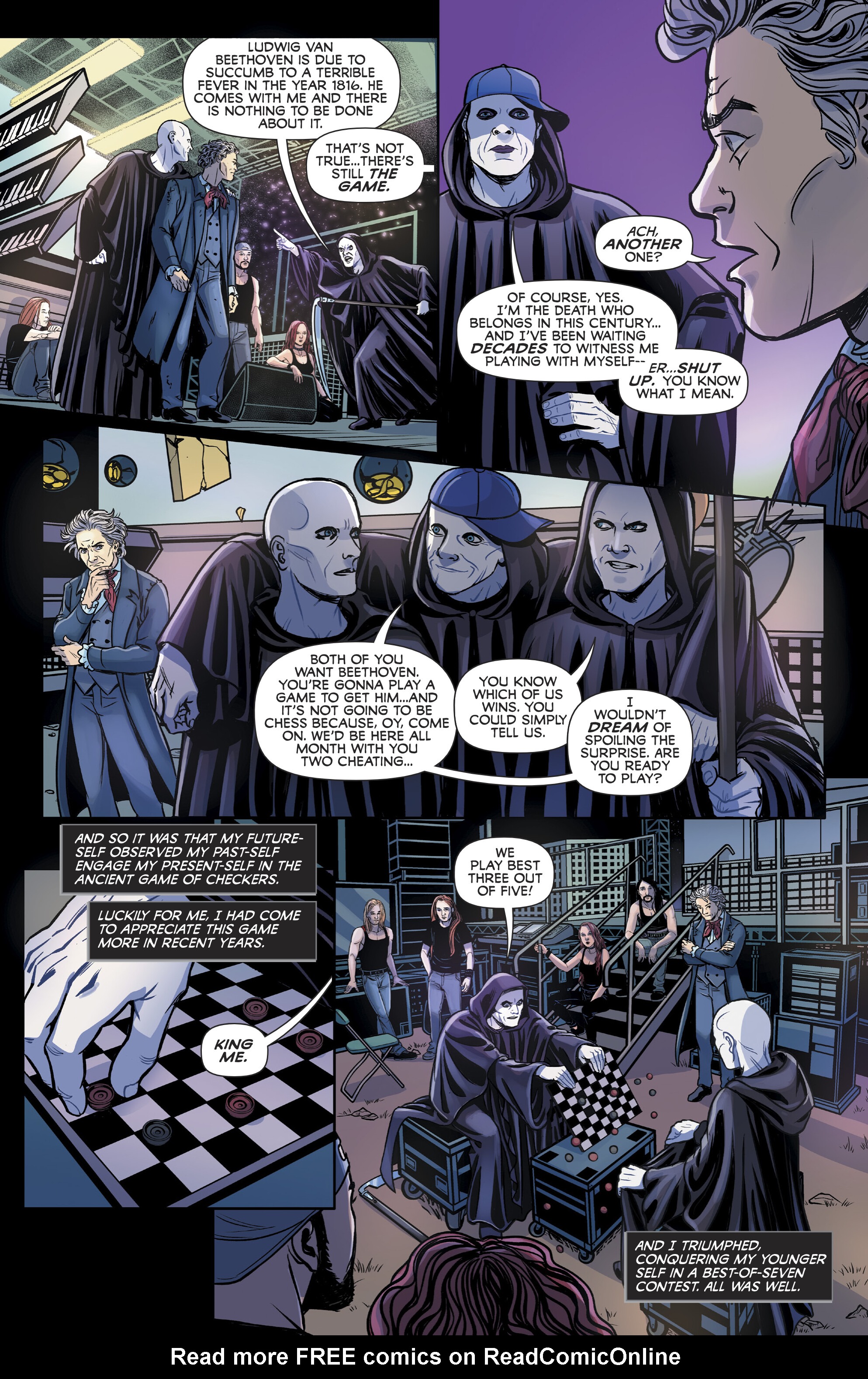 Read online Bill & Ted Present Death comic -  Issue # Full - 24