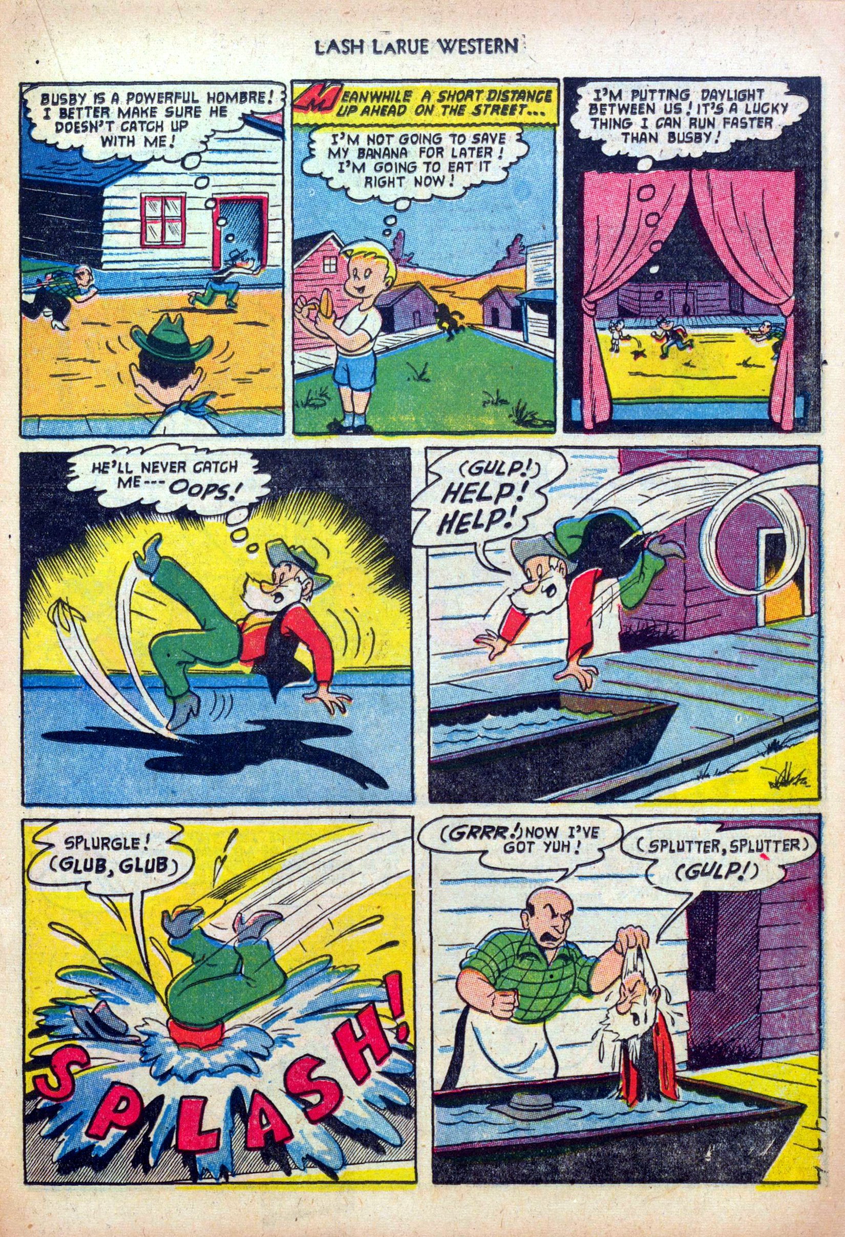 Read online Lash Larue Western (1949) comic -  Issue #39 - 15