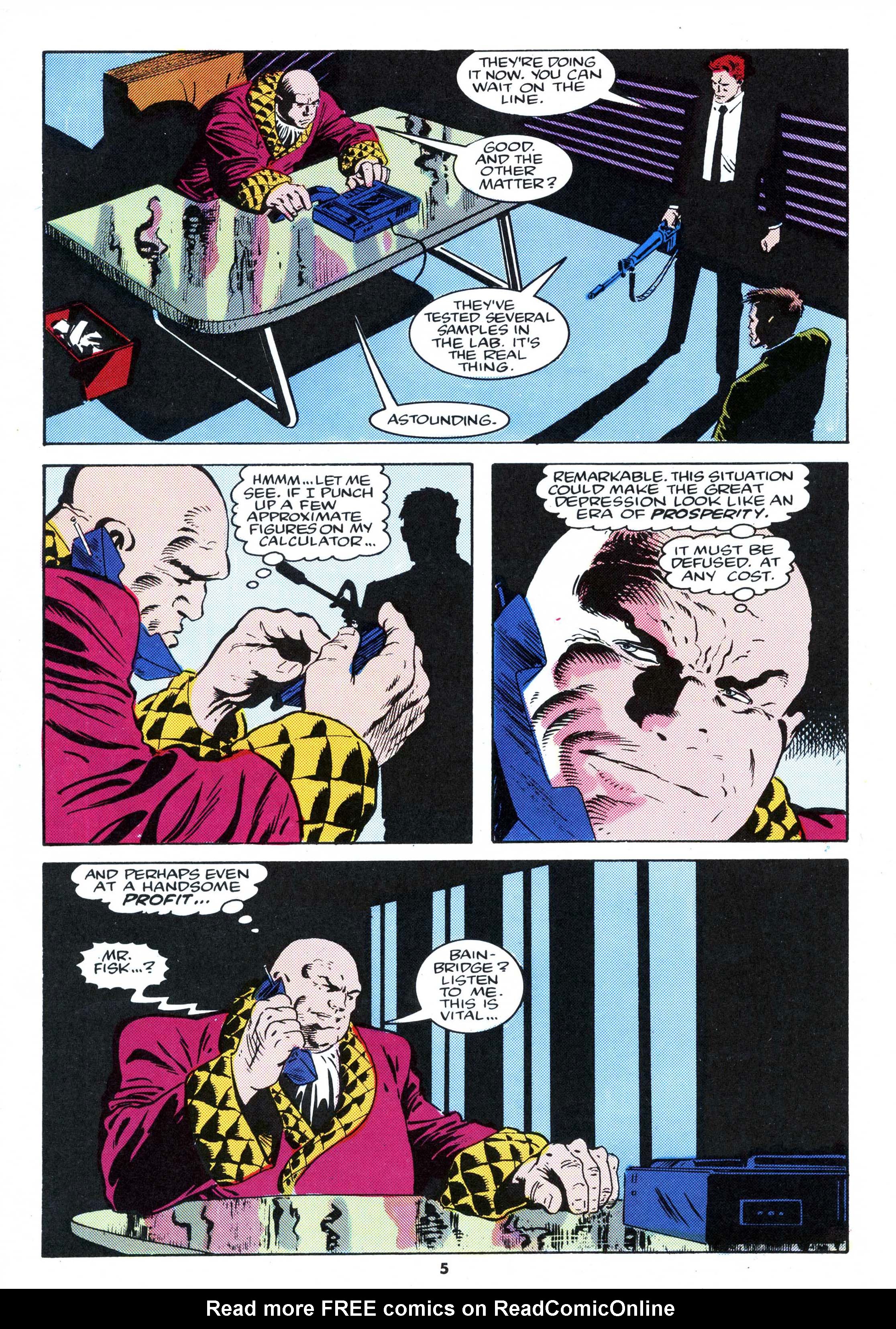 Read online Secret Wars II Special comic -  Issue #1 - 5