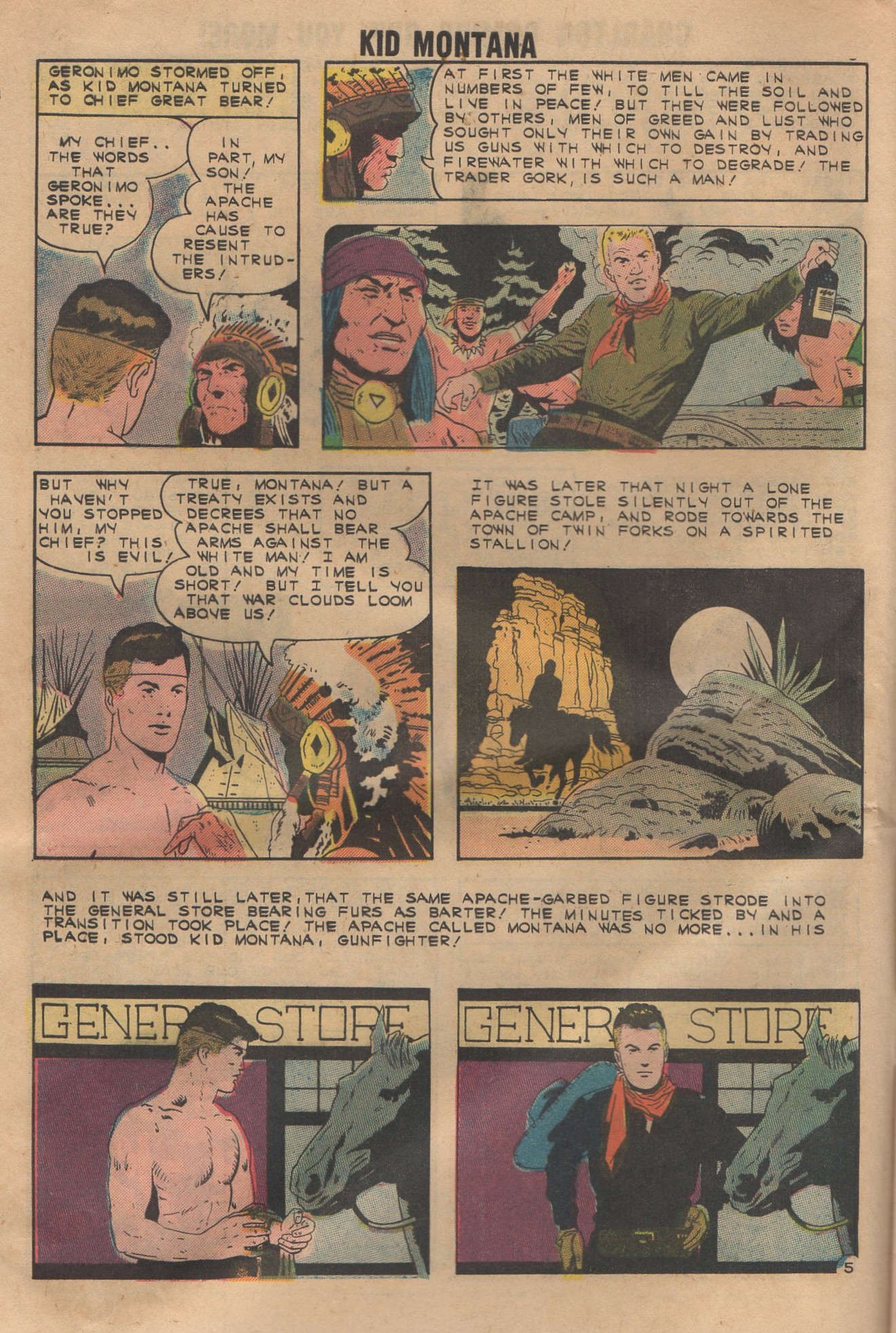 Read online Kid Montana comic -  Issue #32 - 8
