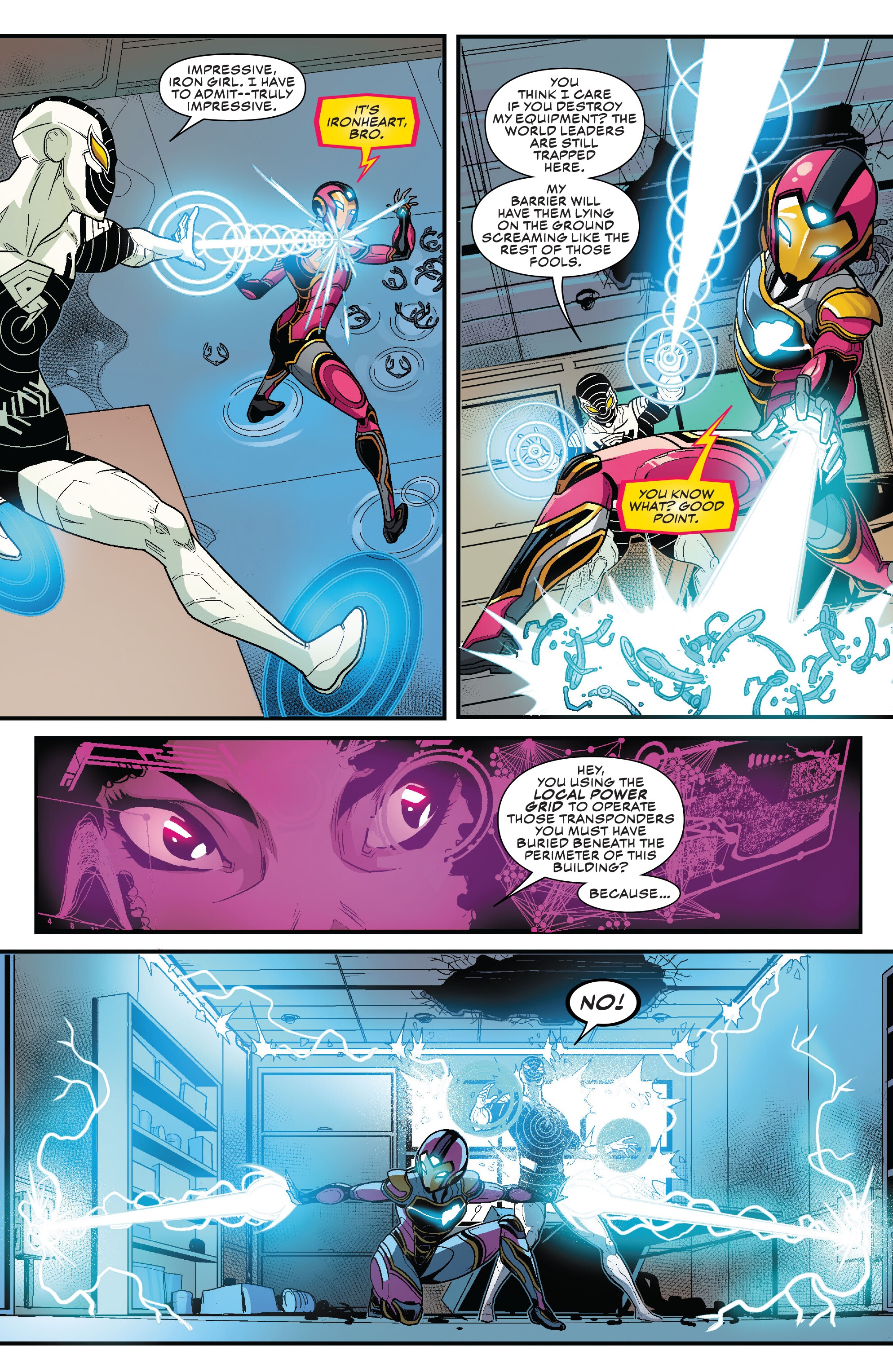 Read online Marvel-Verse: Ironheart comic -  Issue # TPB - 49