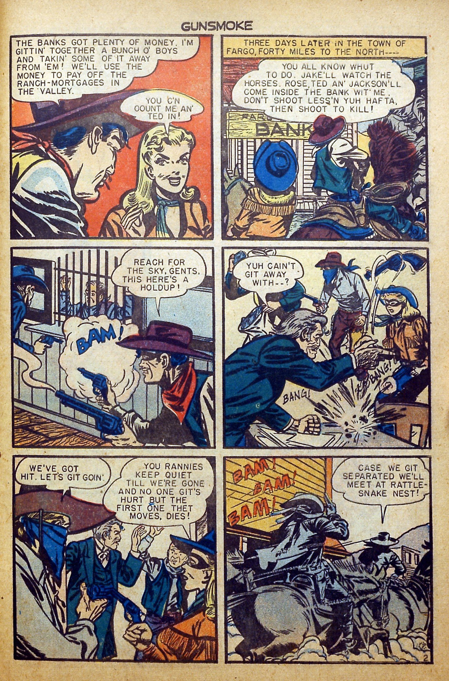 Read online Gunsmoke comic -  Issue #6 - 29