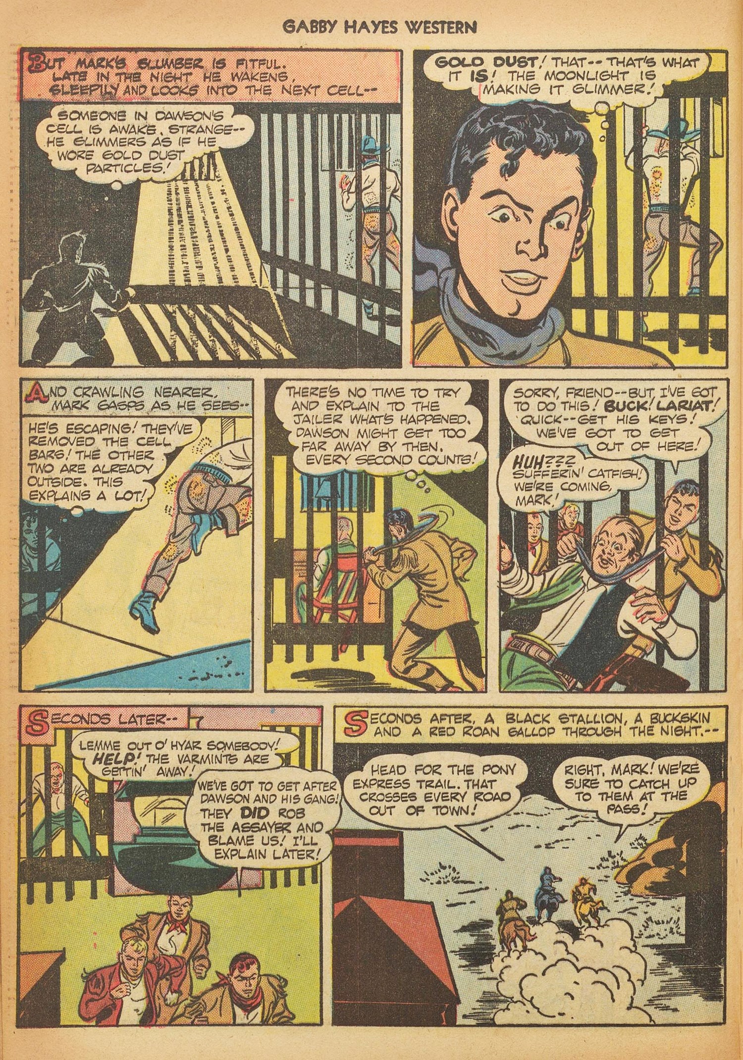 Read online Gabby Hayes Western comic -  Issue #3 - 40