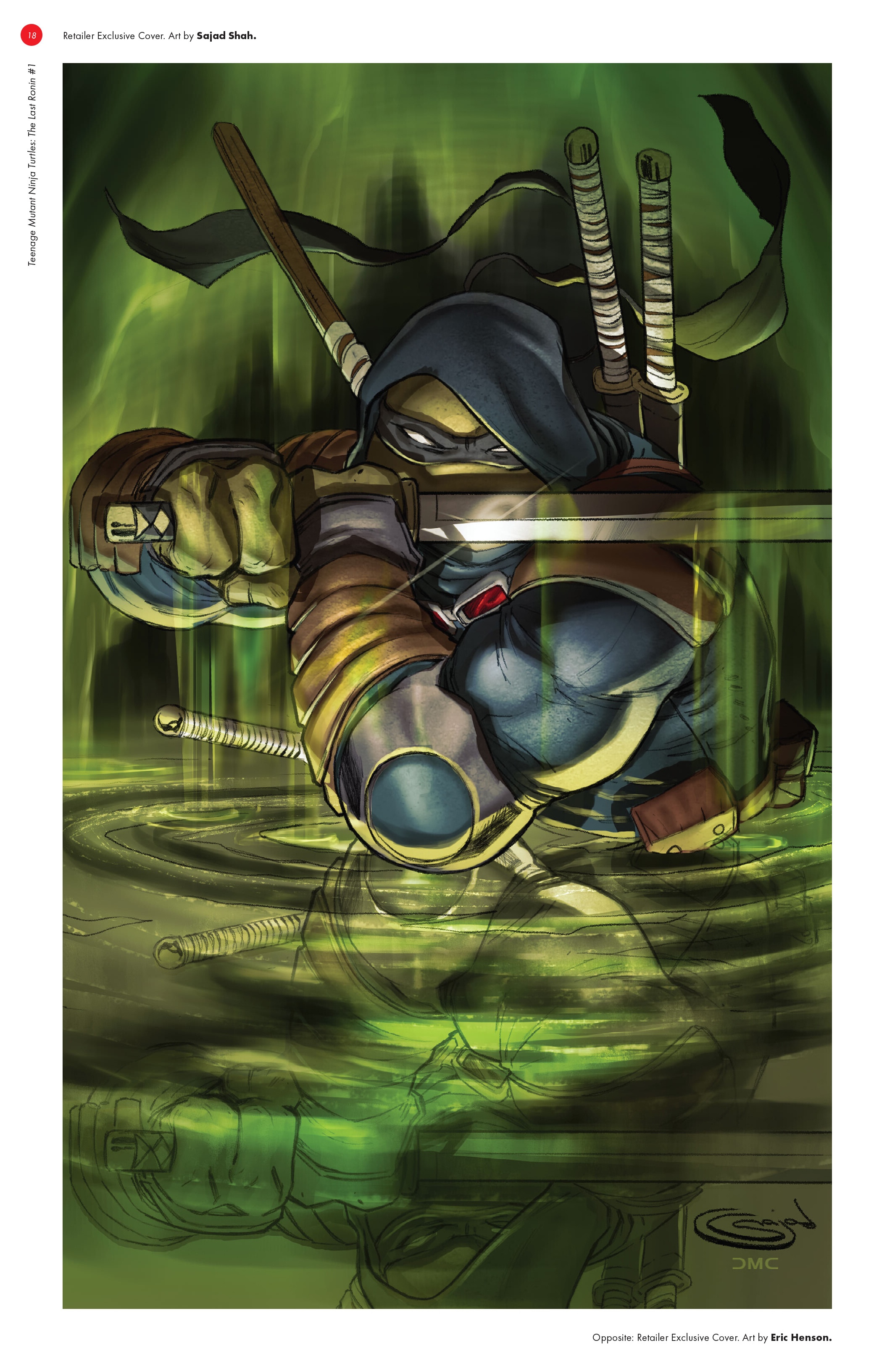 Read online Teenage Mutant Ninja Turtles: The Last Ronin - The Covers comic -  Issue # TPB (Part 1) - 18