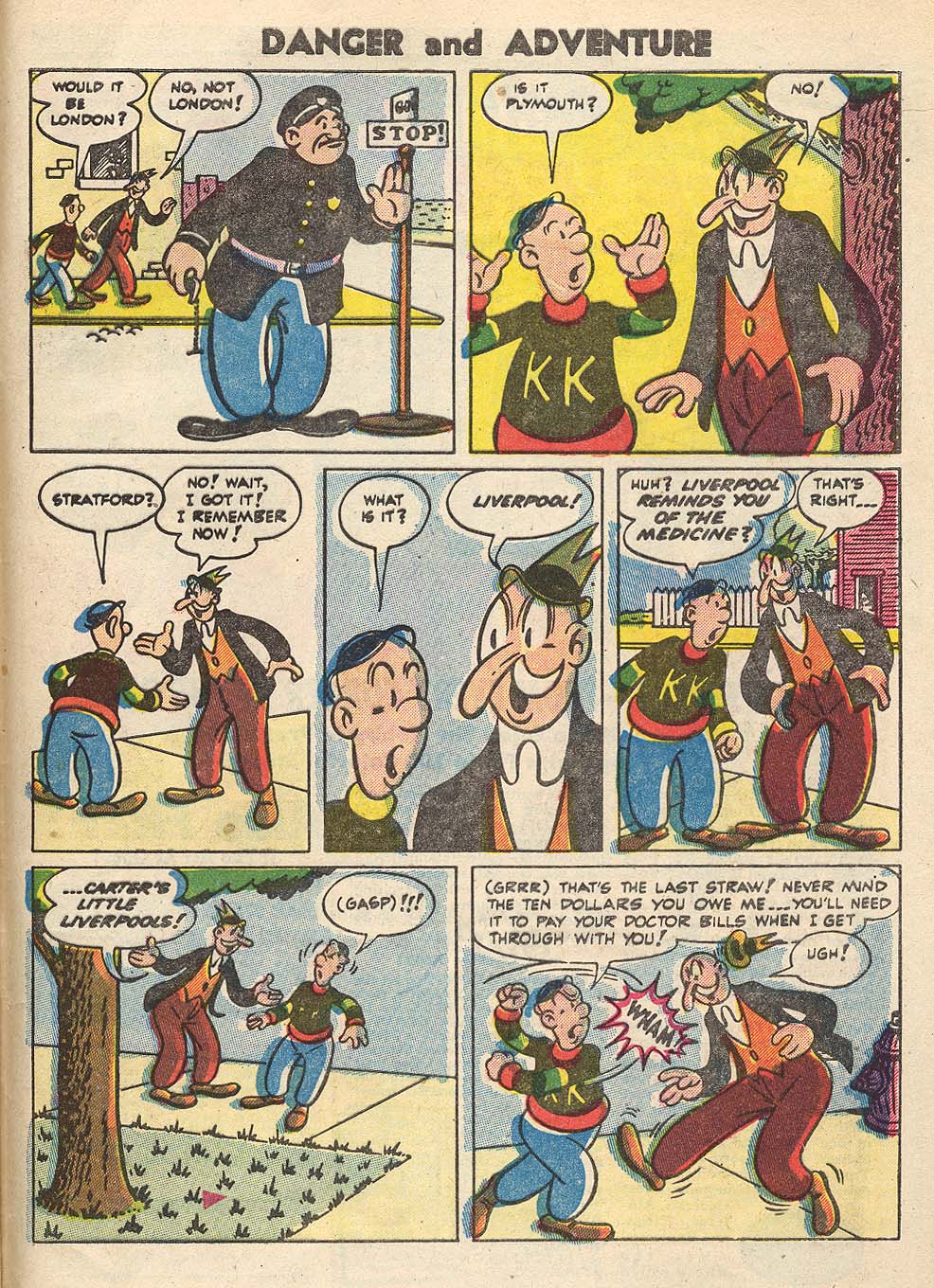 Read online Danger and Adventure comic -  Issue #24 - 33