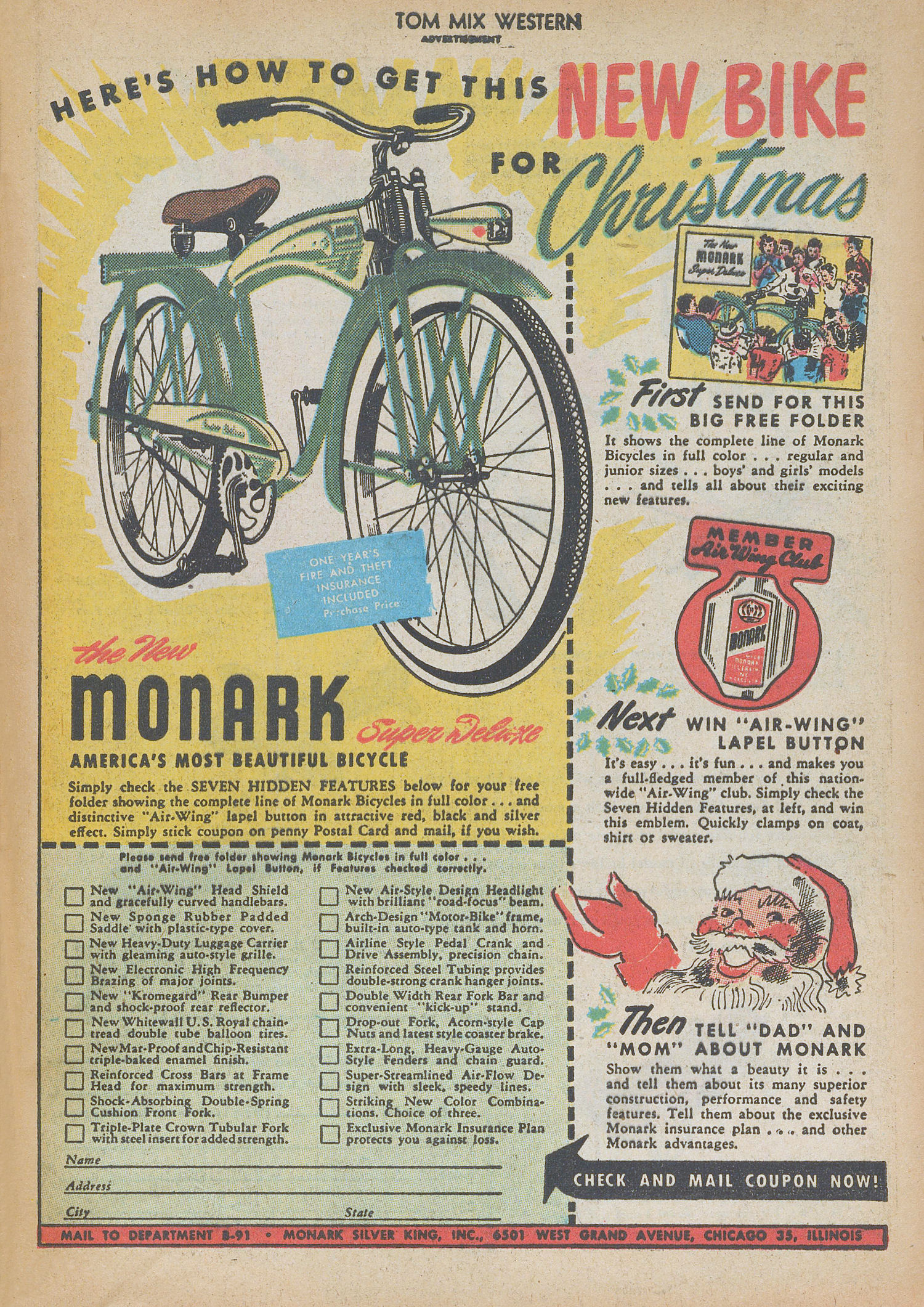 Read online Tom Mix Western (1948) comic -  Issue #14 - 49
