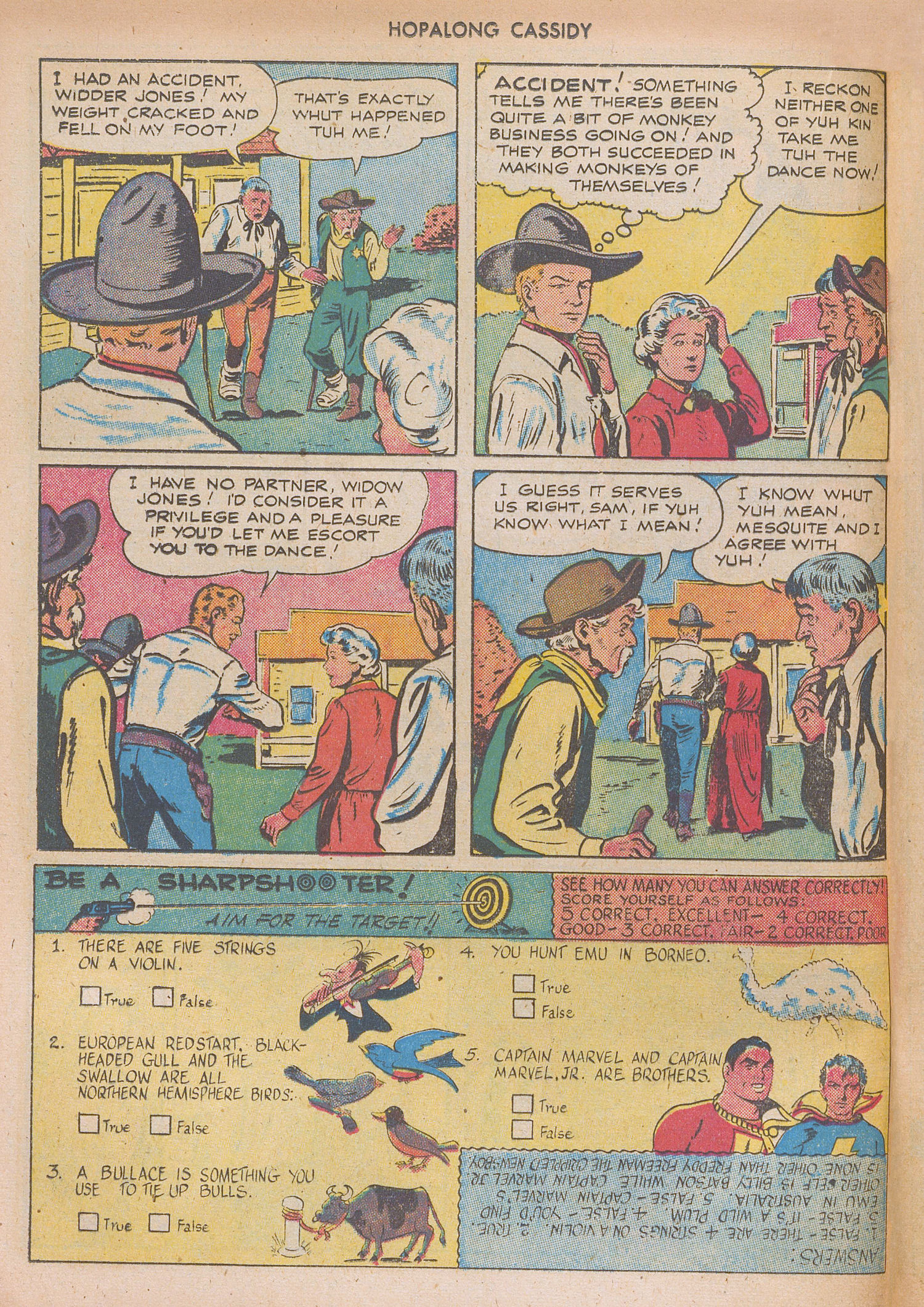 Read online Hopalong Cassidy comic -  Issue #8 - 22