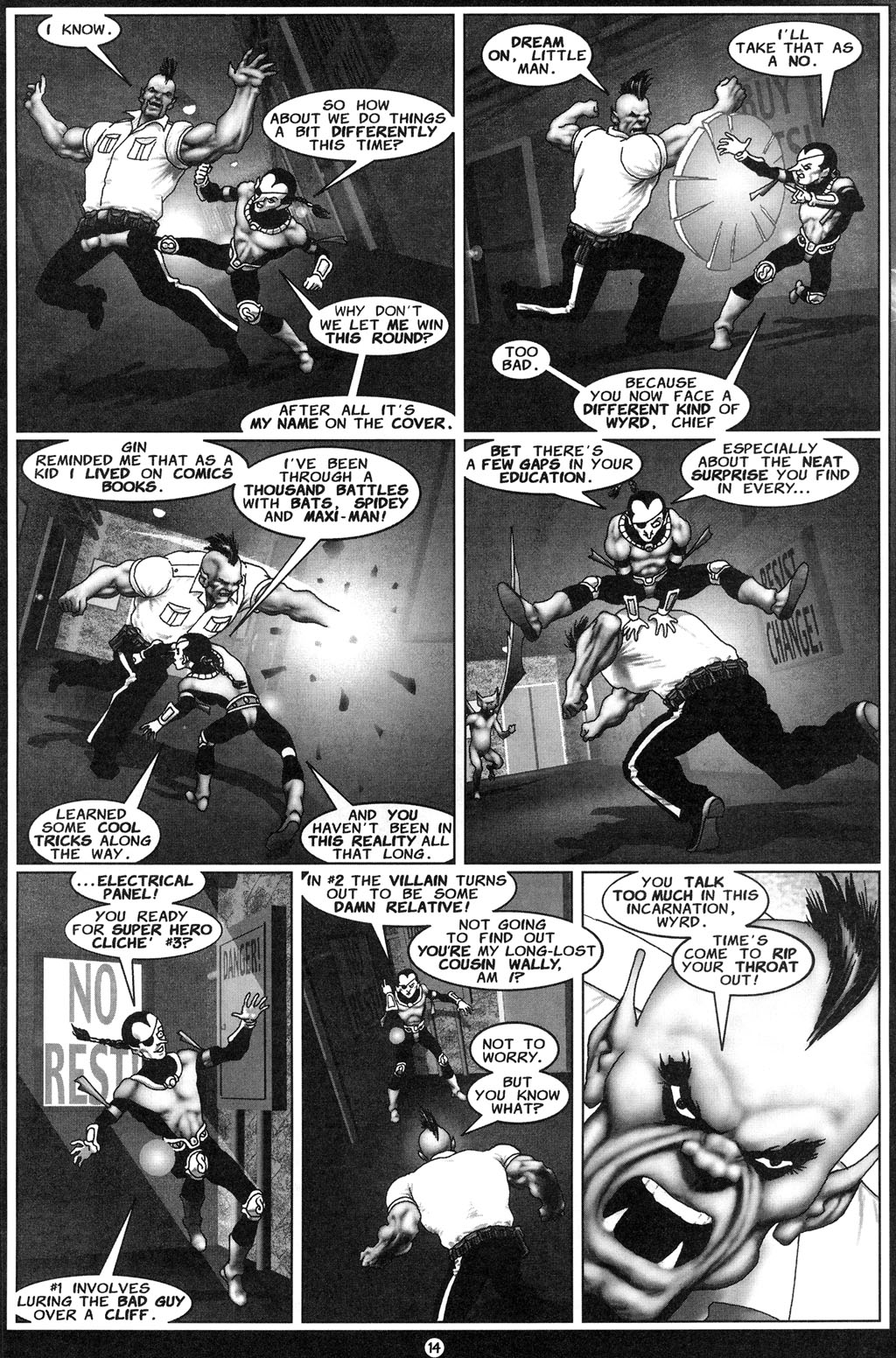 Read online Wyrd the Reluctant Warrior comic -  Issue #3 - 16