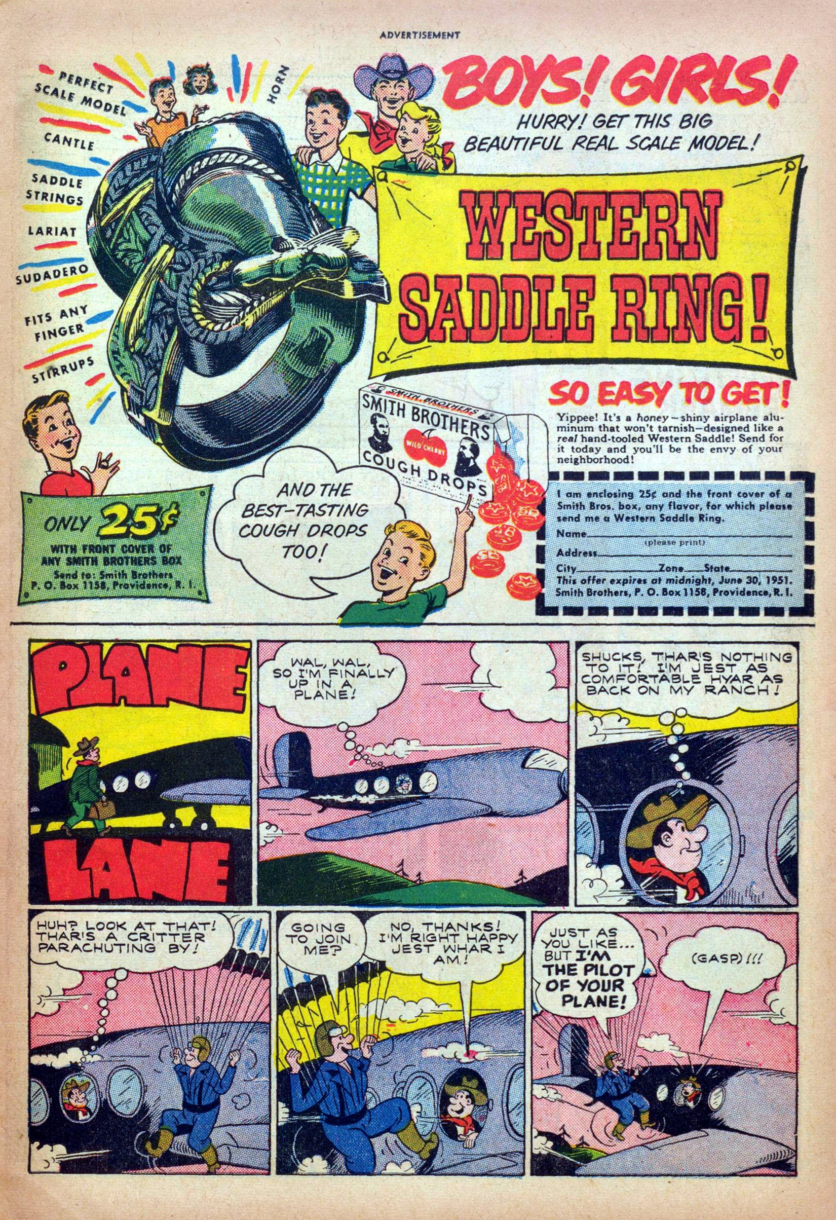 Read online Lash Larue Western (1949) comic -  Issue #13 - 11