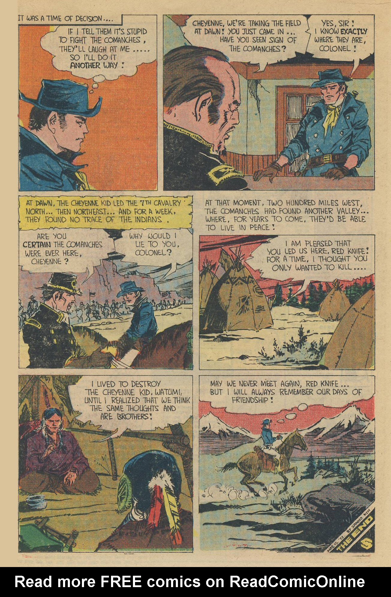 Read online Cheyenne Kid comic -  Issue #98 - 13