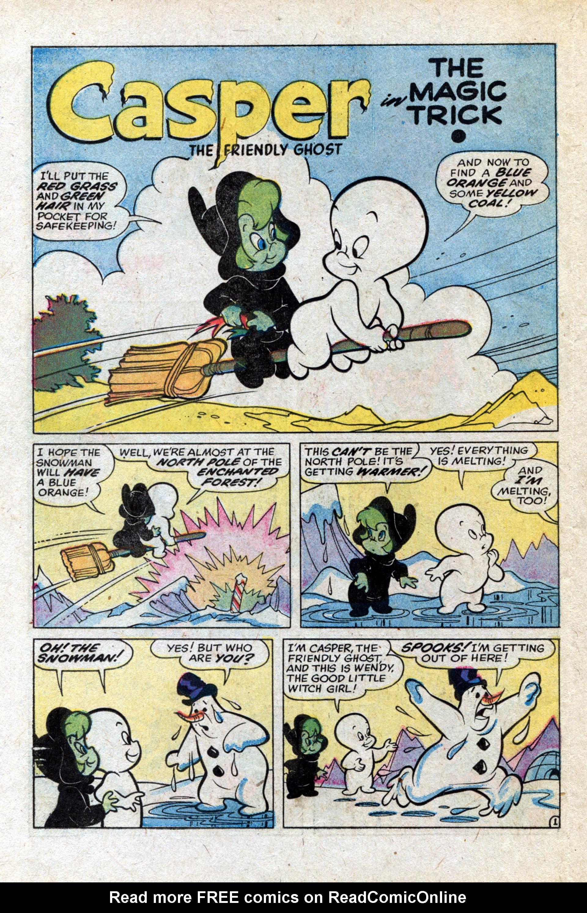 Read online Casper Strange Ghost Stories comic -  Issue #8 - 30