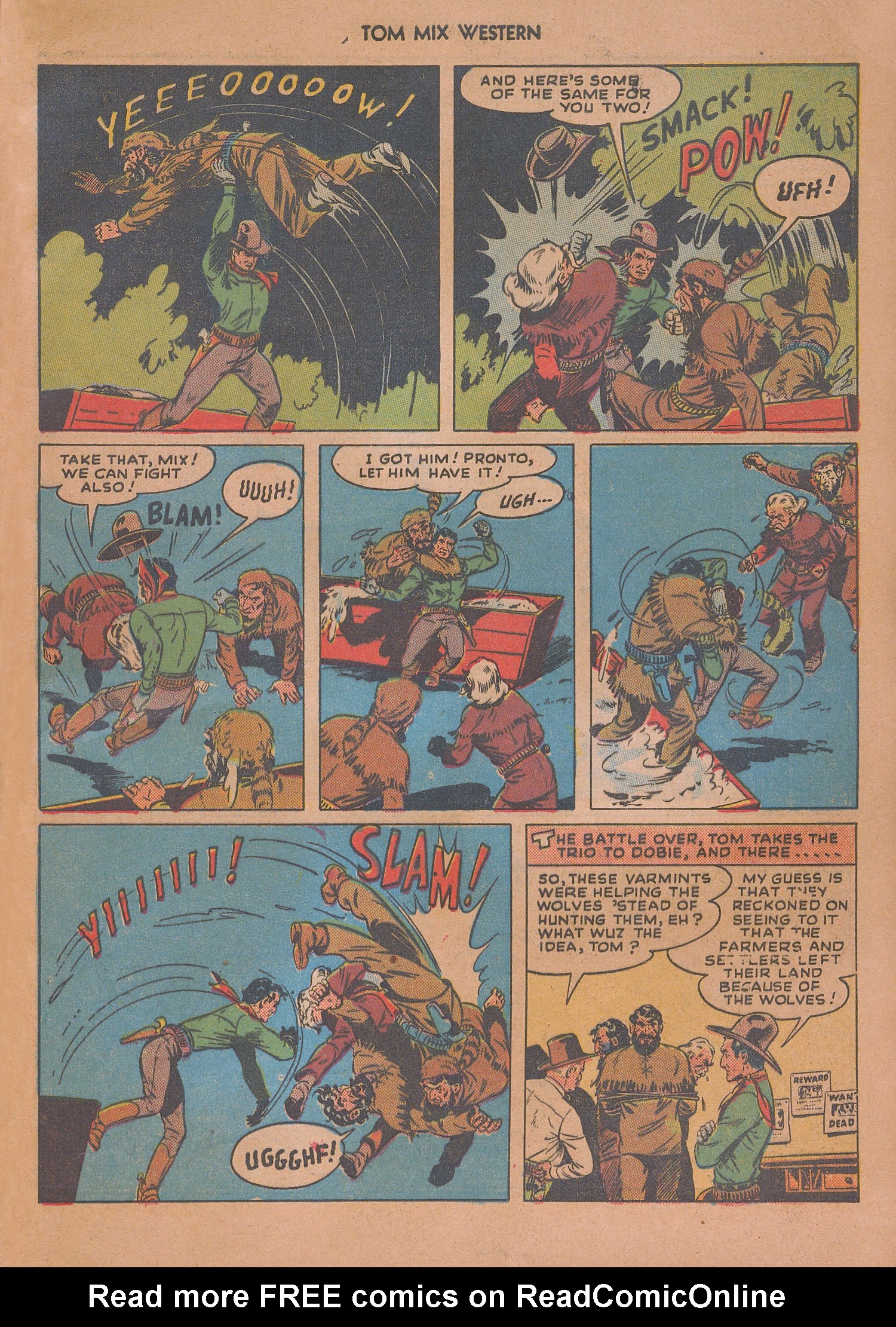 Read online Tom Mix Western (1948) comic -  Issue #13 - 9