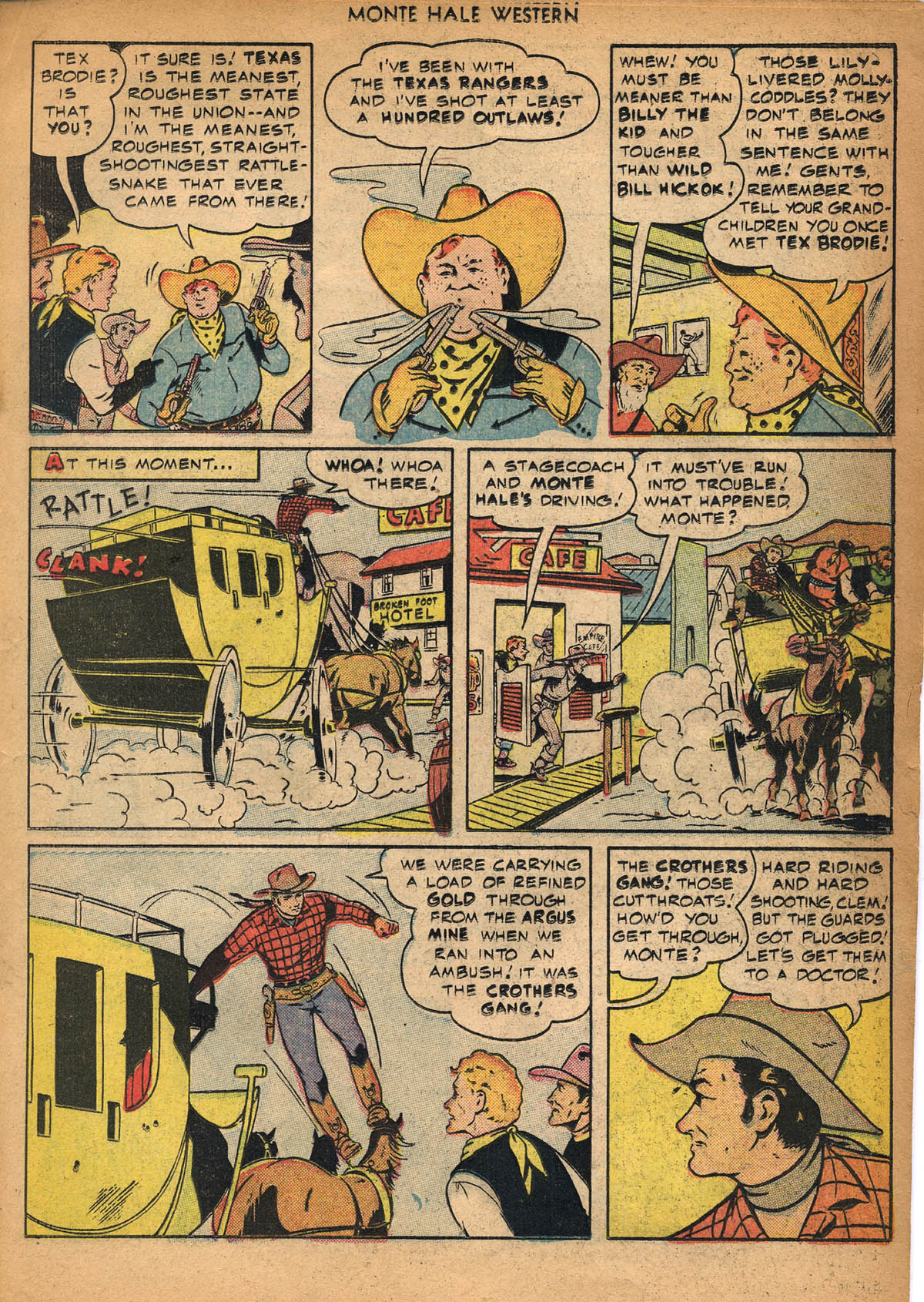 Read online Monte Hale Western comic -  Issue #44 - 28
