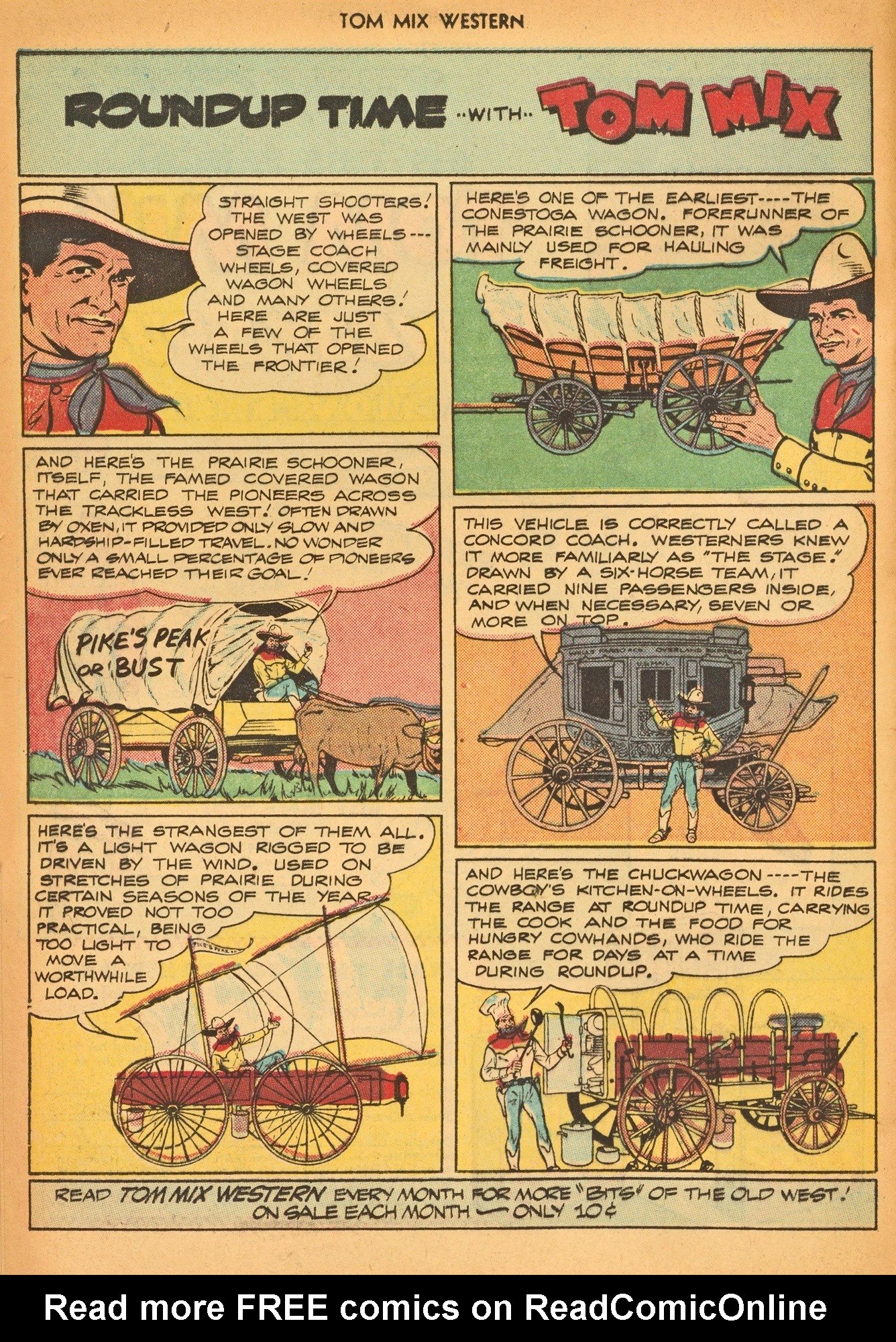 Read online Tom Mix Western (1948) comic -  Issue #8 - 40
