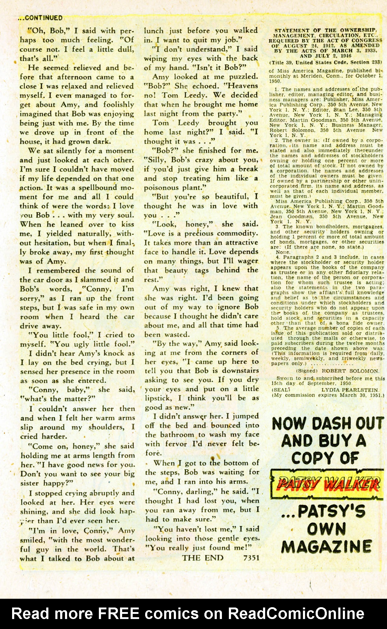 Read online Miss America comic -  Issue #39 - 27