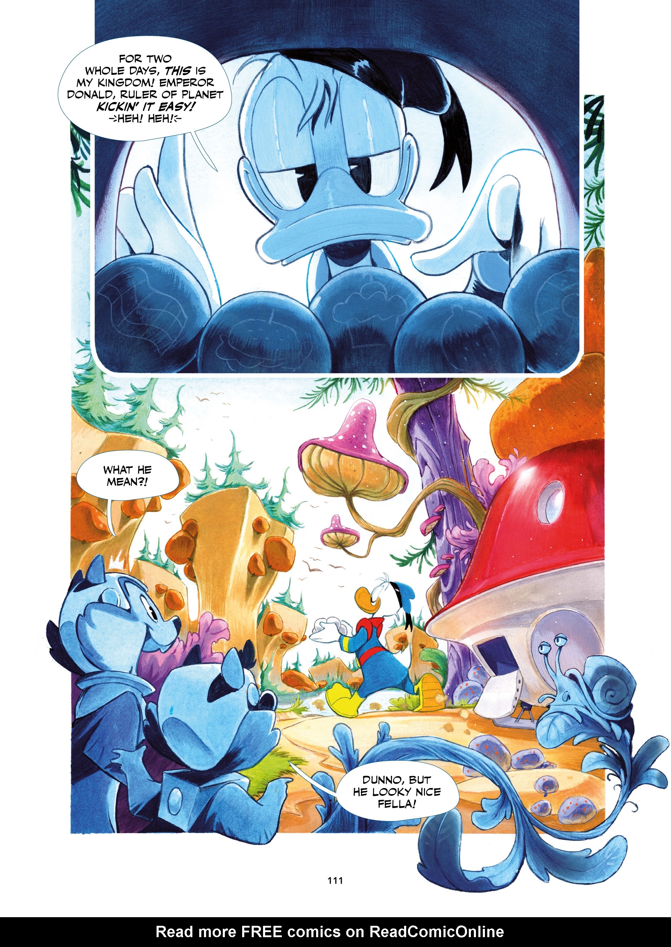 Read online Disney Once Upon a Mouse… In the Future comic -  Issue # TPB (Part 2) - 12