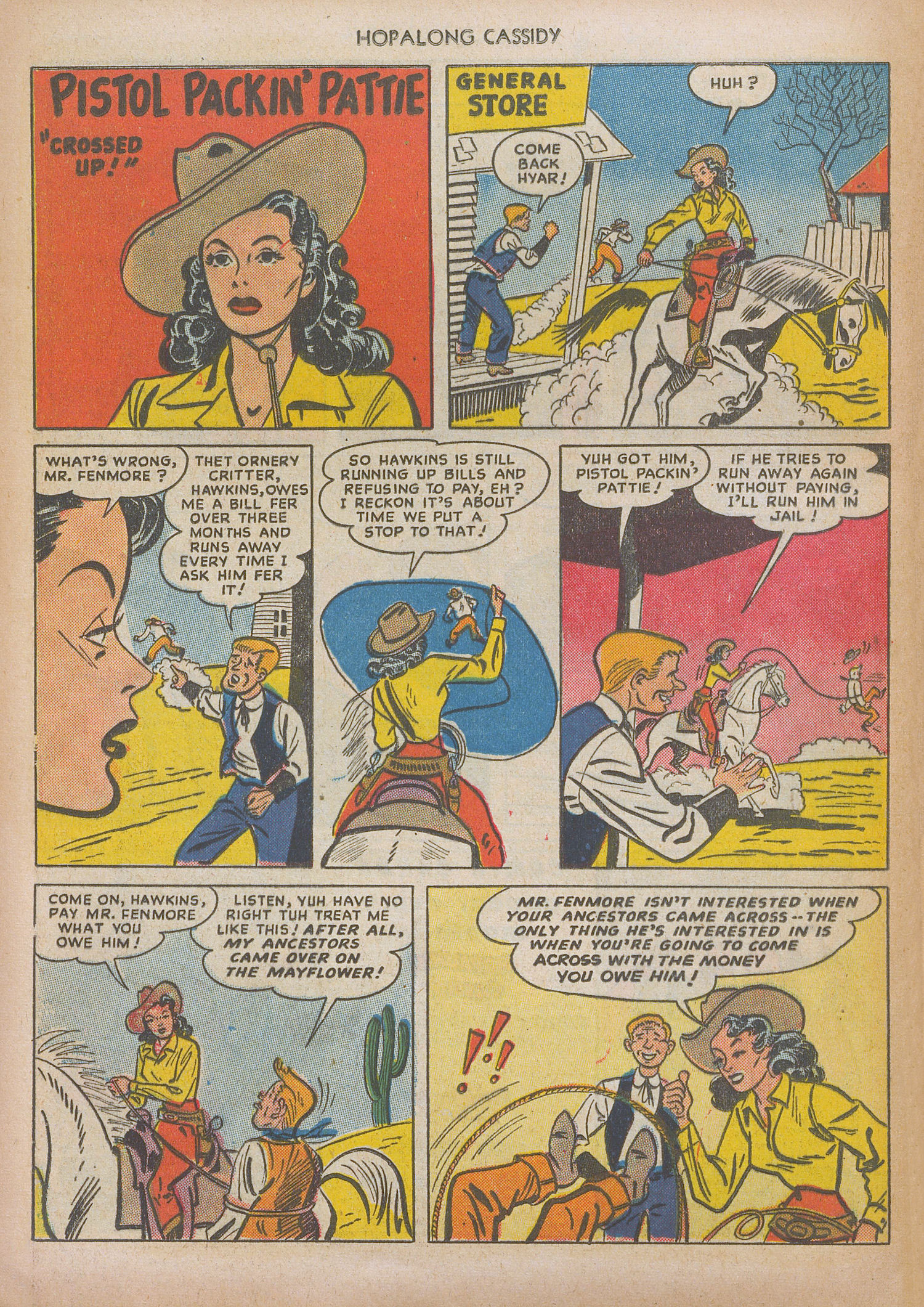 Read online Hopalong Cassidy comic -  Issue #35 - 40