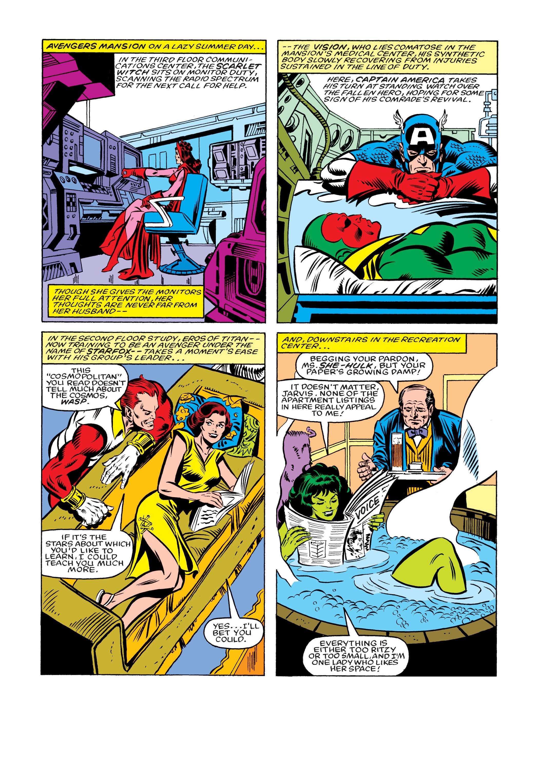 Read online Marvel Masterworks: The Avengers comic -  Issue # TPB 23 (Part 2) - 4