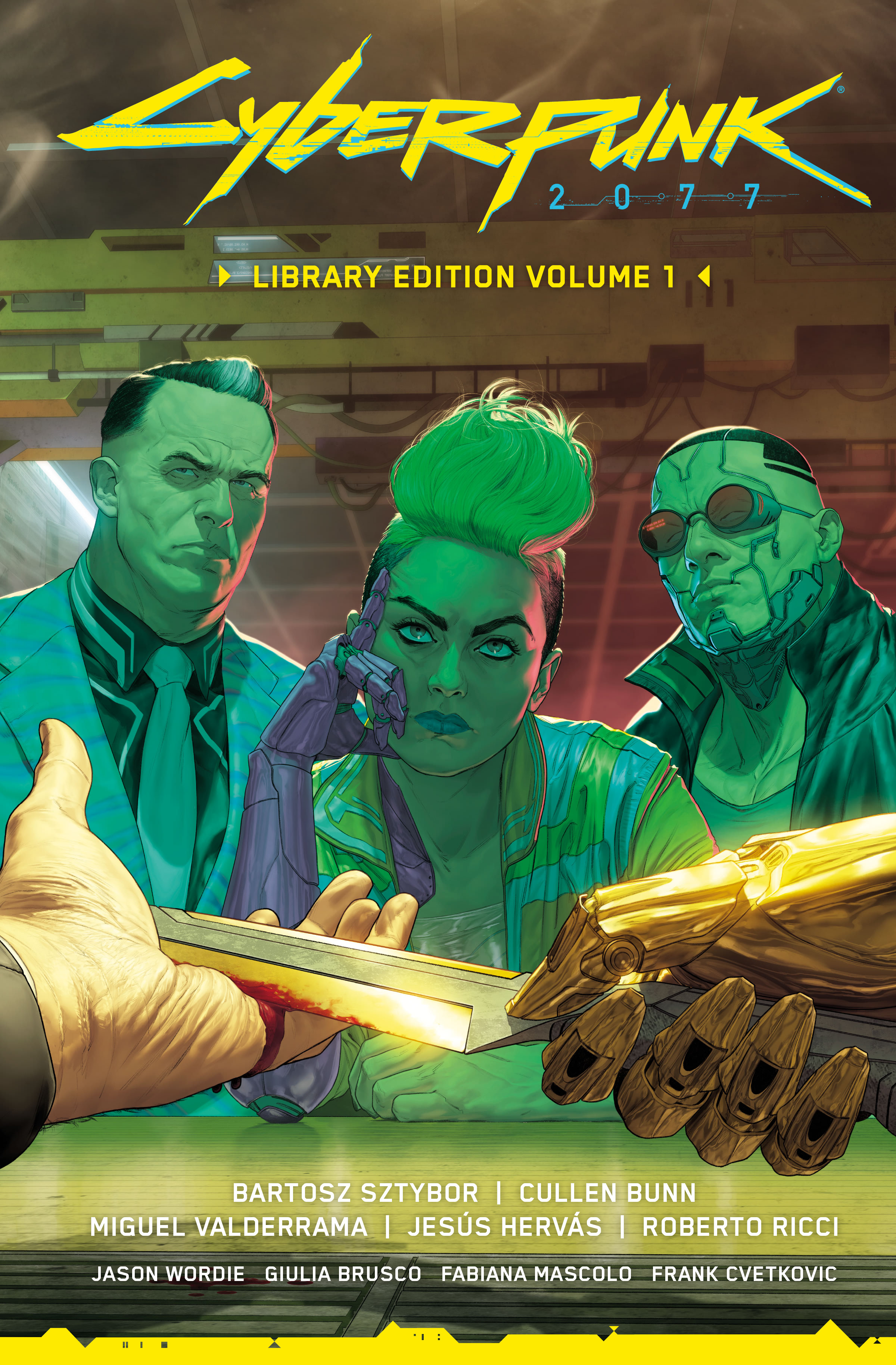 Read online Cyberpunk 2077 Library Edition comic -  Issue # TPB (Part 1) - 1