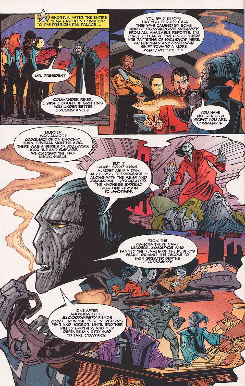 Read online Star Trek: The Next Generation: Embrace the Wolf comic -  Issue # Full - 8