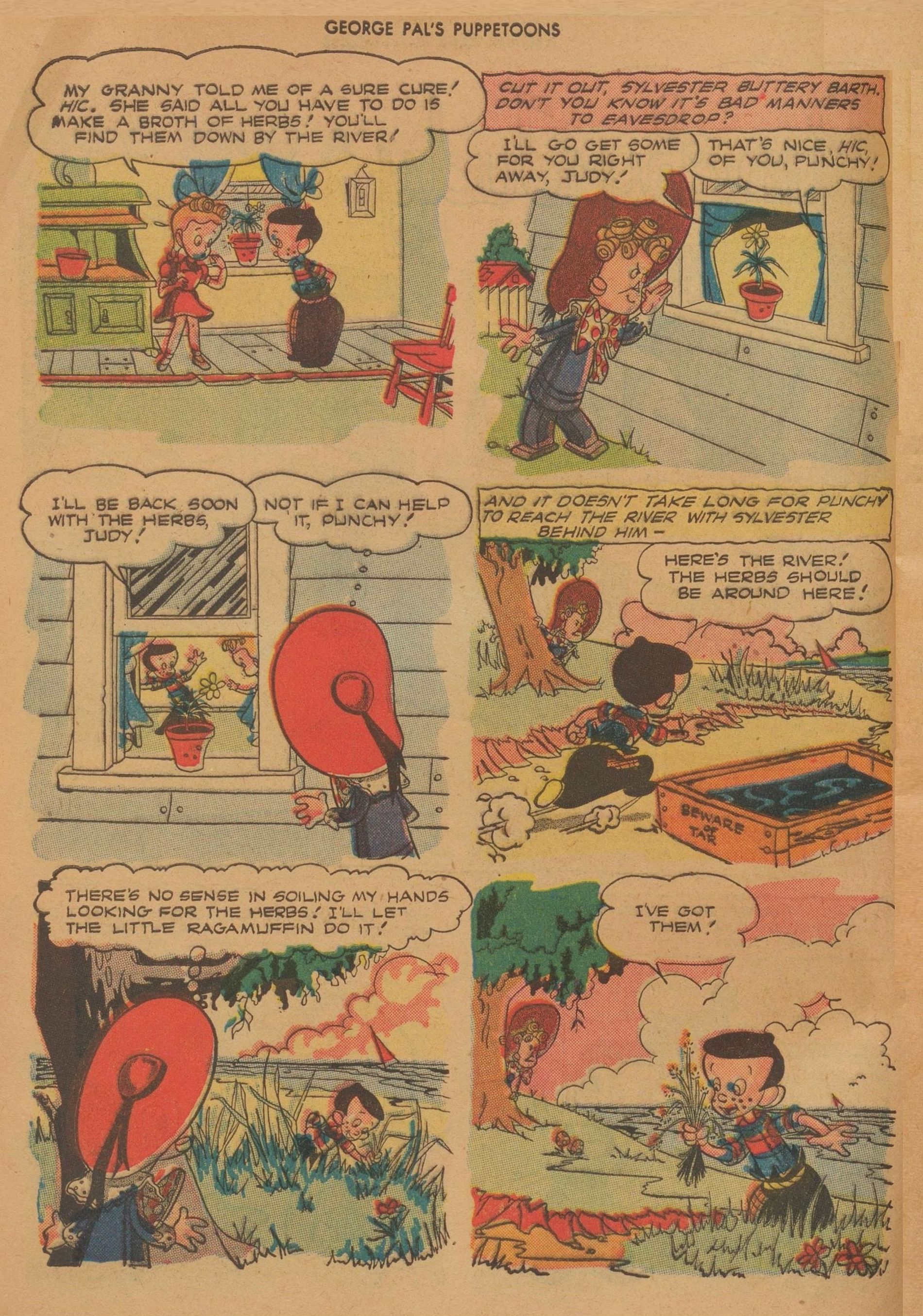 Read online George Pal's Puppetoons comic -  Issue #11 - 12