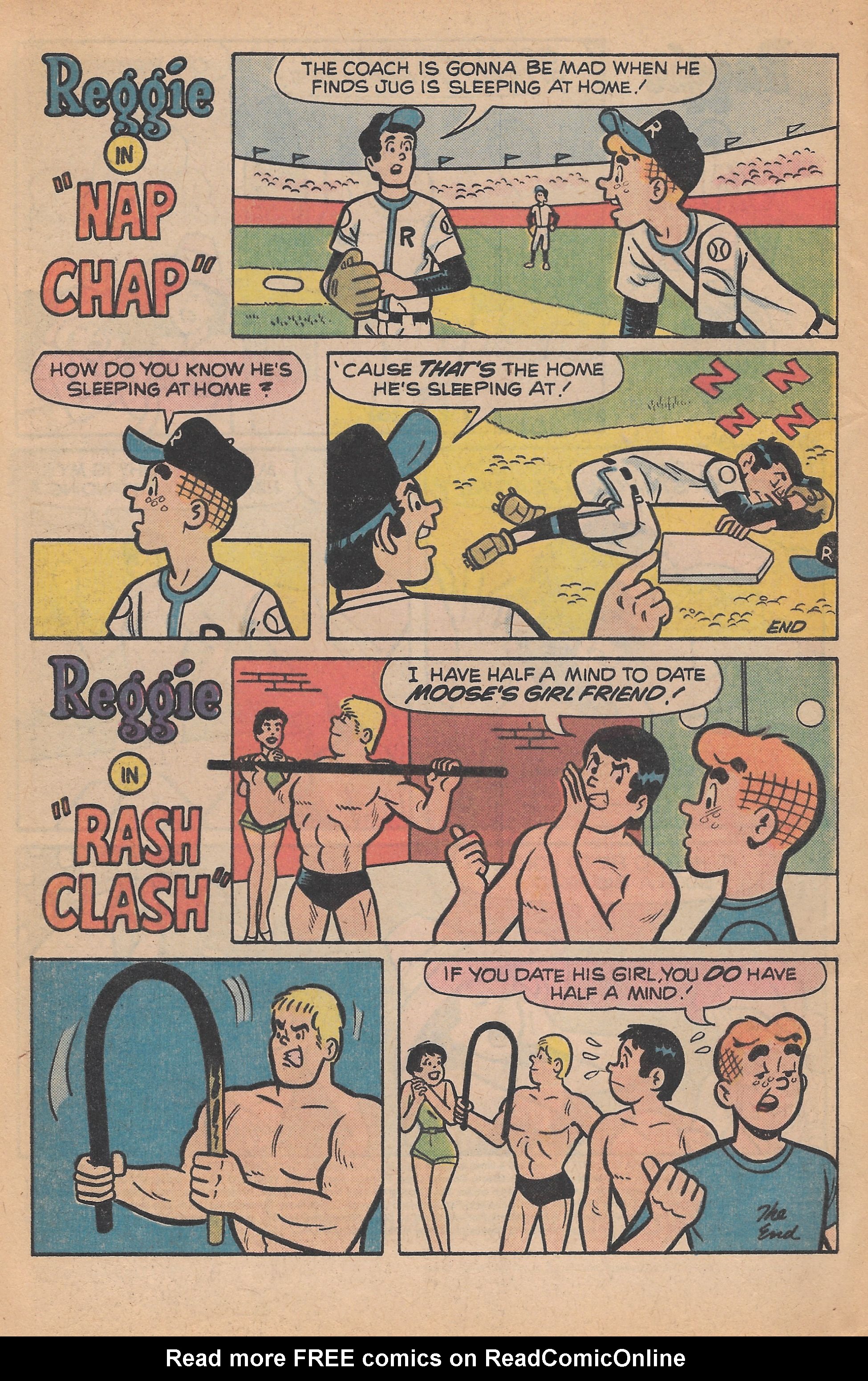 Read online Reggie's Wise Guy Jokes comic -  Issue #43 - 4