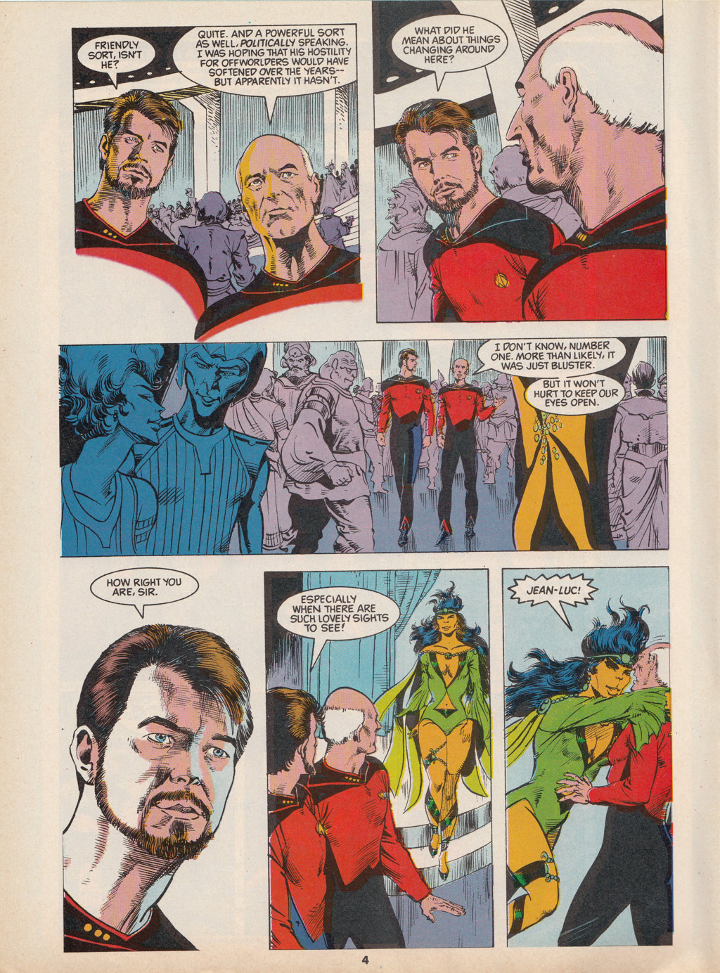 Read online Star Trek The Next Generation (1990) comic -  Issue #9 - 4