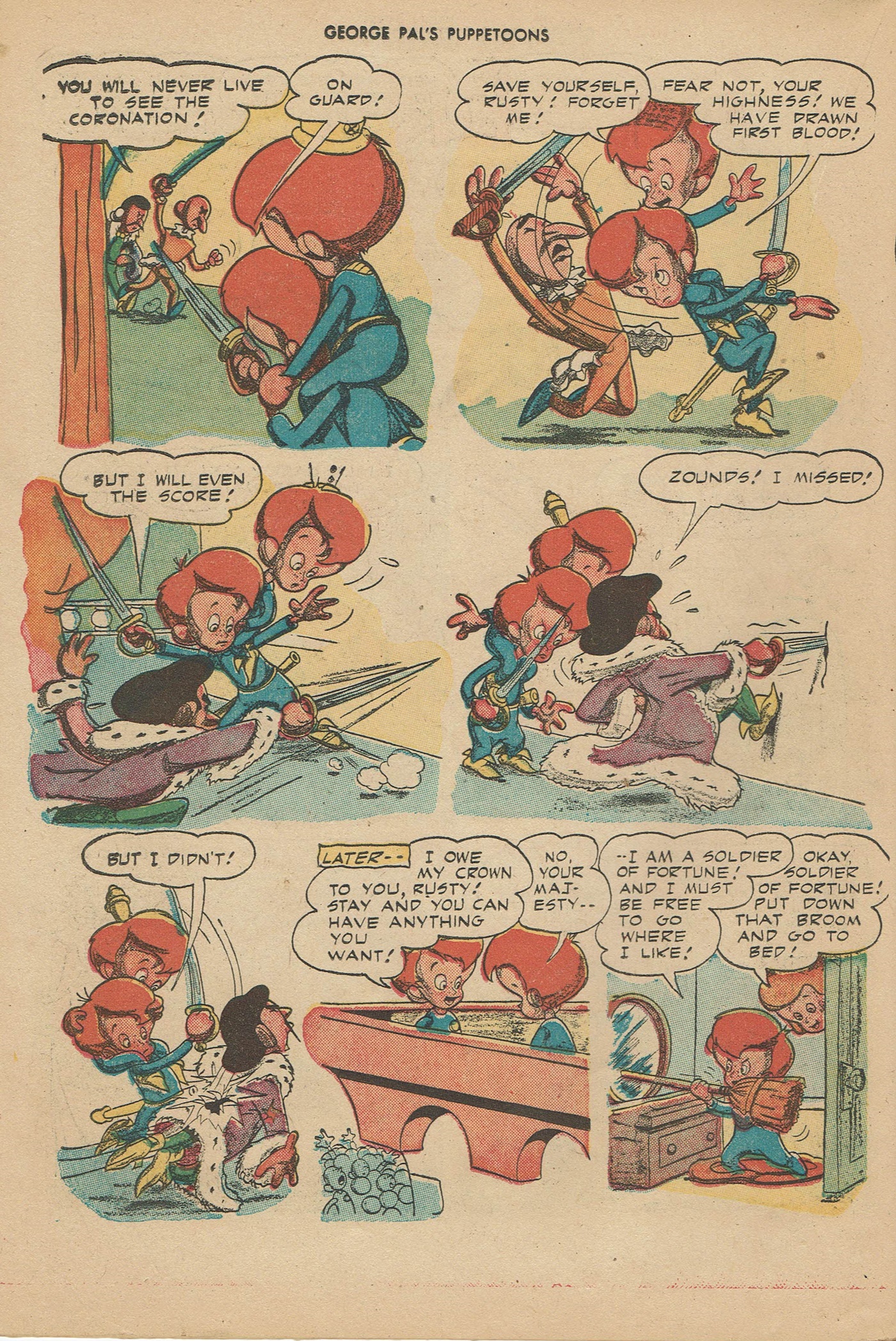 Read online George Pal's Puppetoons comic -  Issue #6 - 38