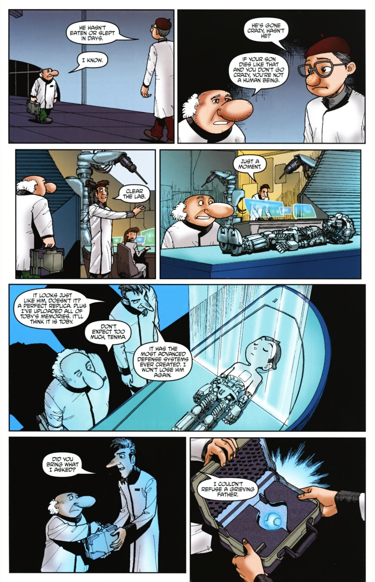 Read online Astro Boy: The Movie: Official Movie Adaptation comic -  Issue #1 - 19