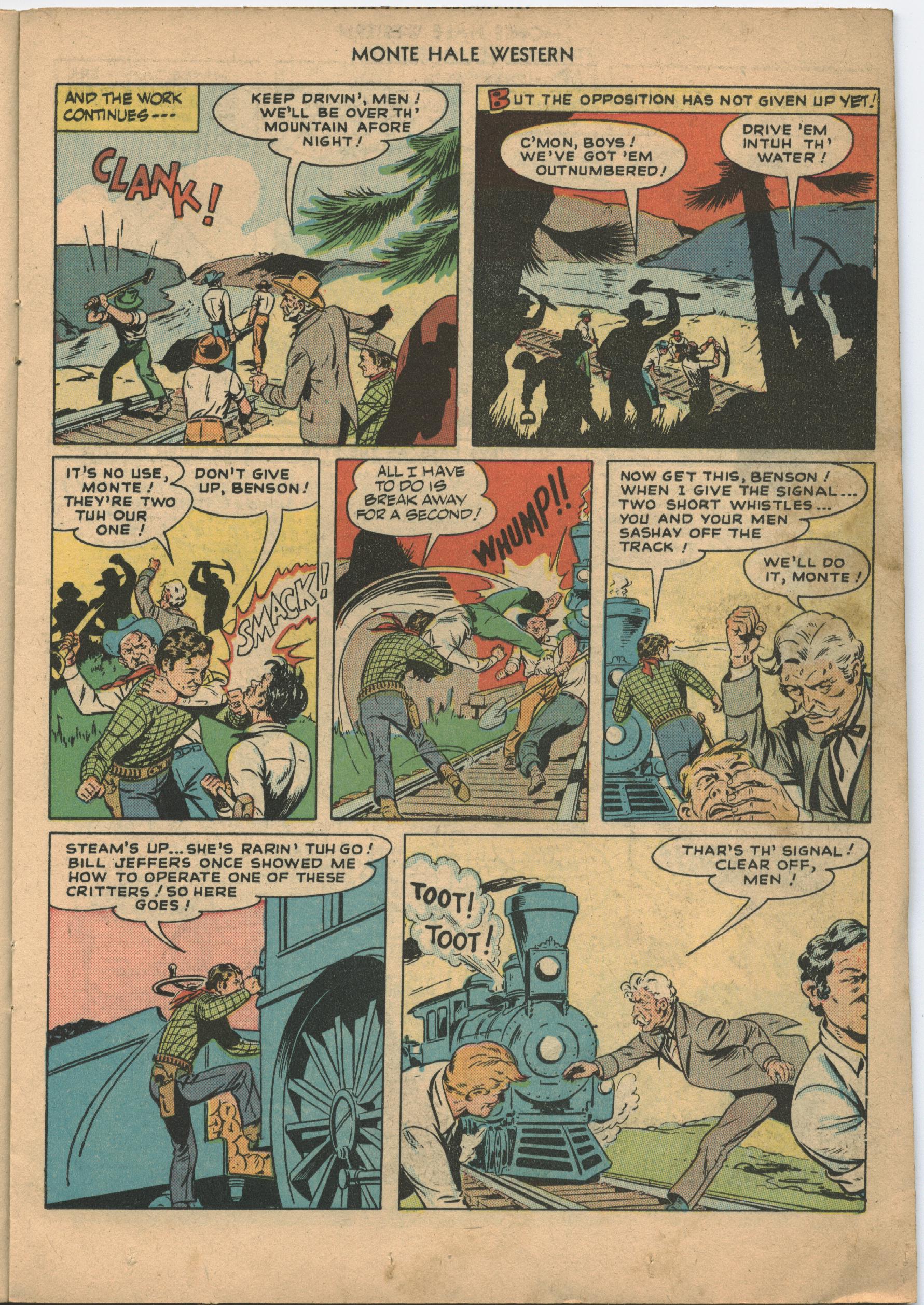 Read online Monte Hale Western comic -  Issue #29 - 23