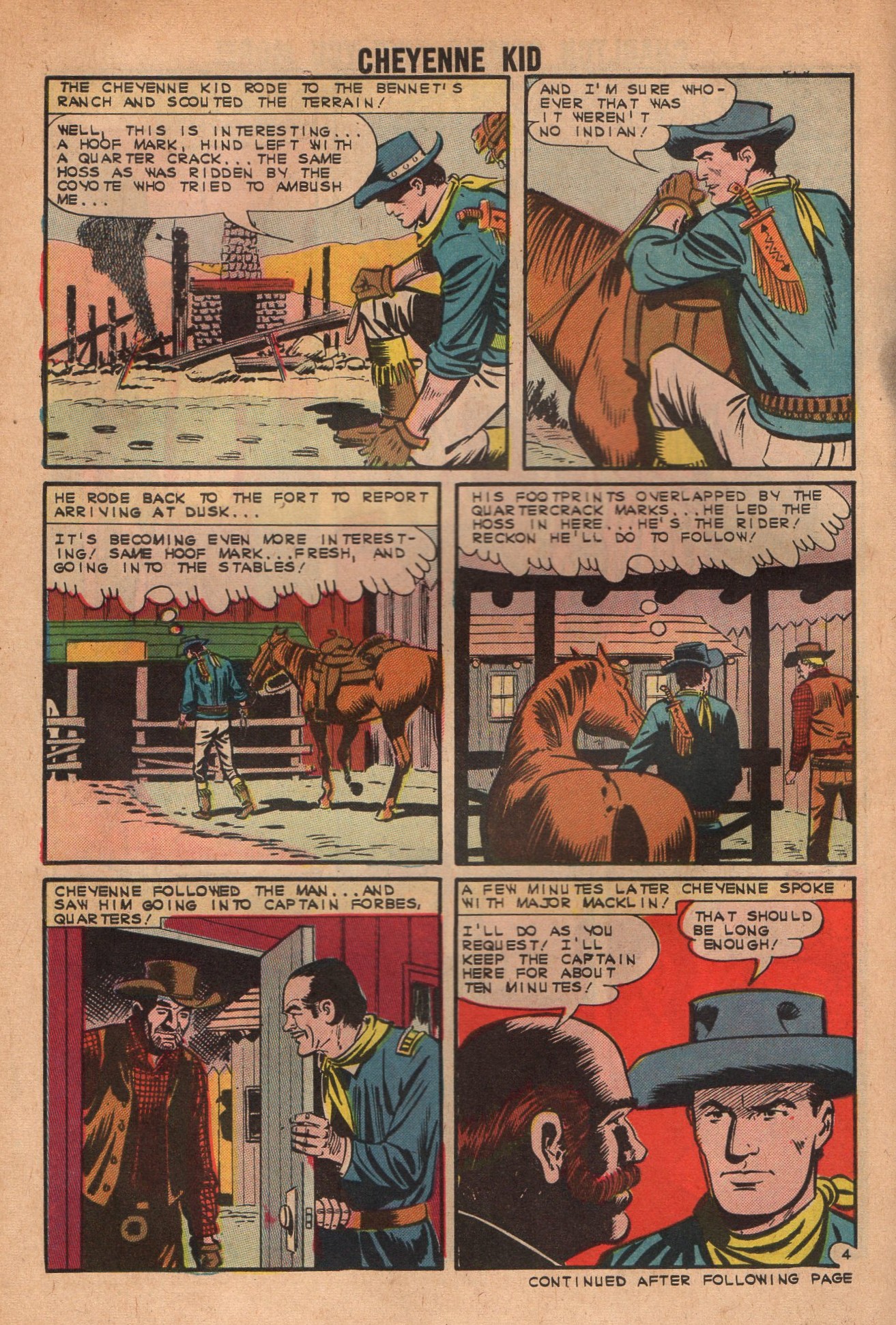 Read online Cheyenne Kid comic -  Issue #39 - 30