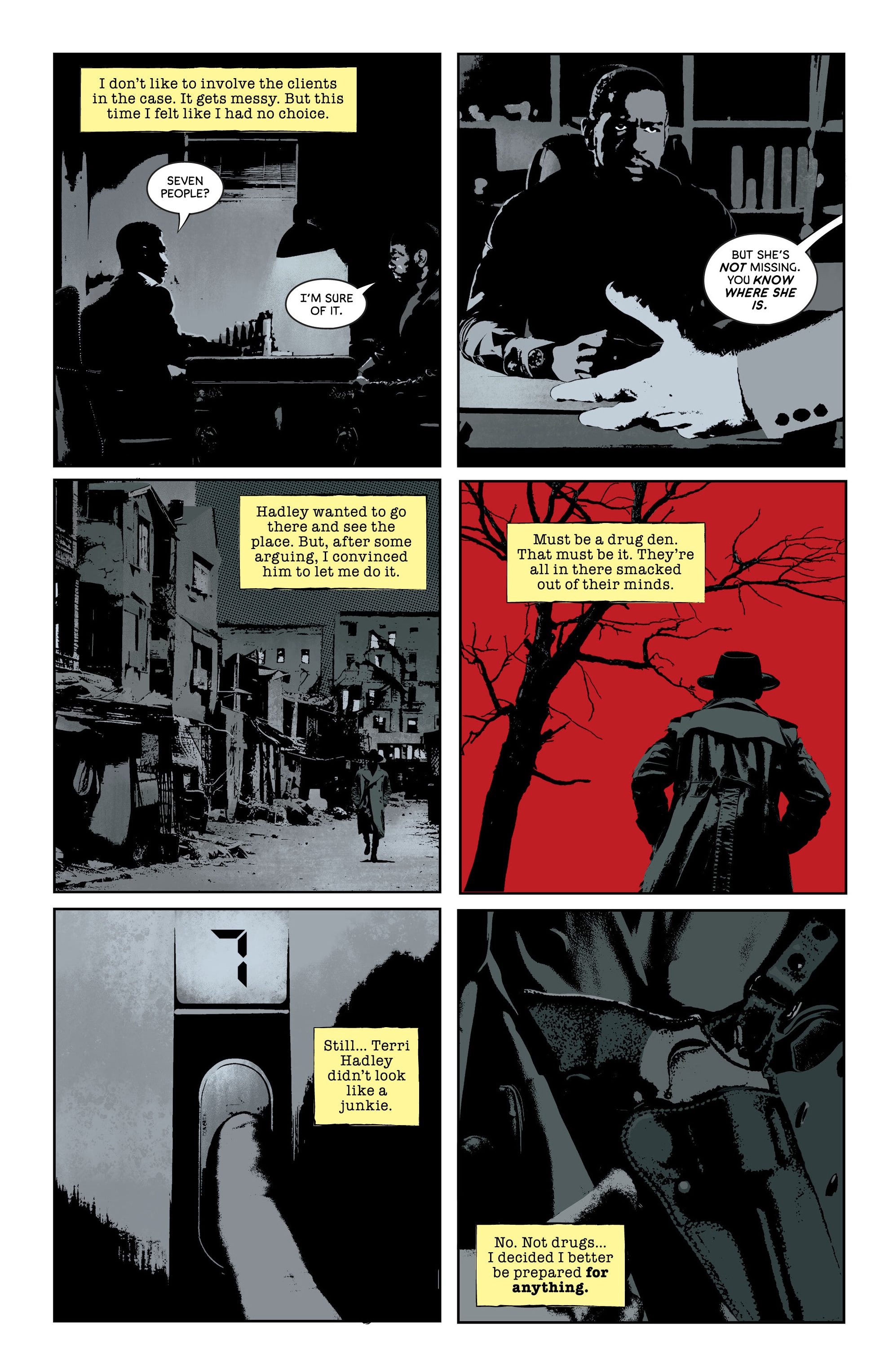 Read online The Bone Orchard Mythos: Tenement comic -  Issue #7 - 13