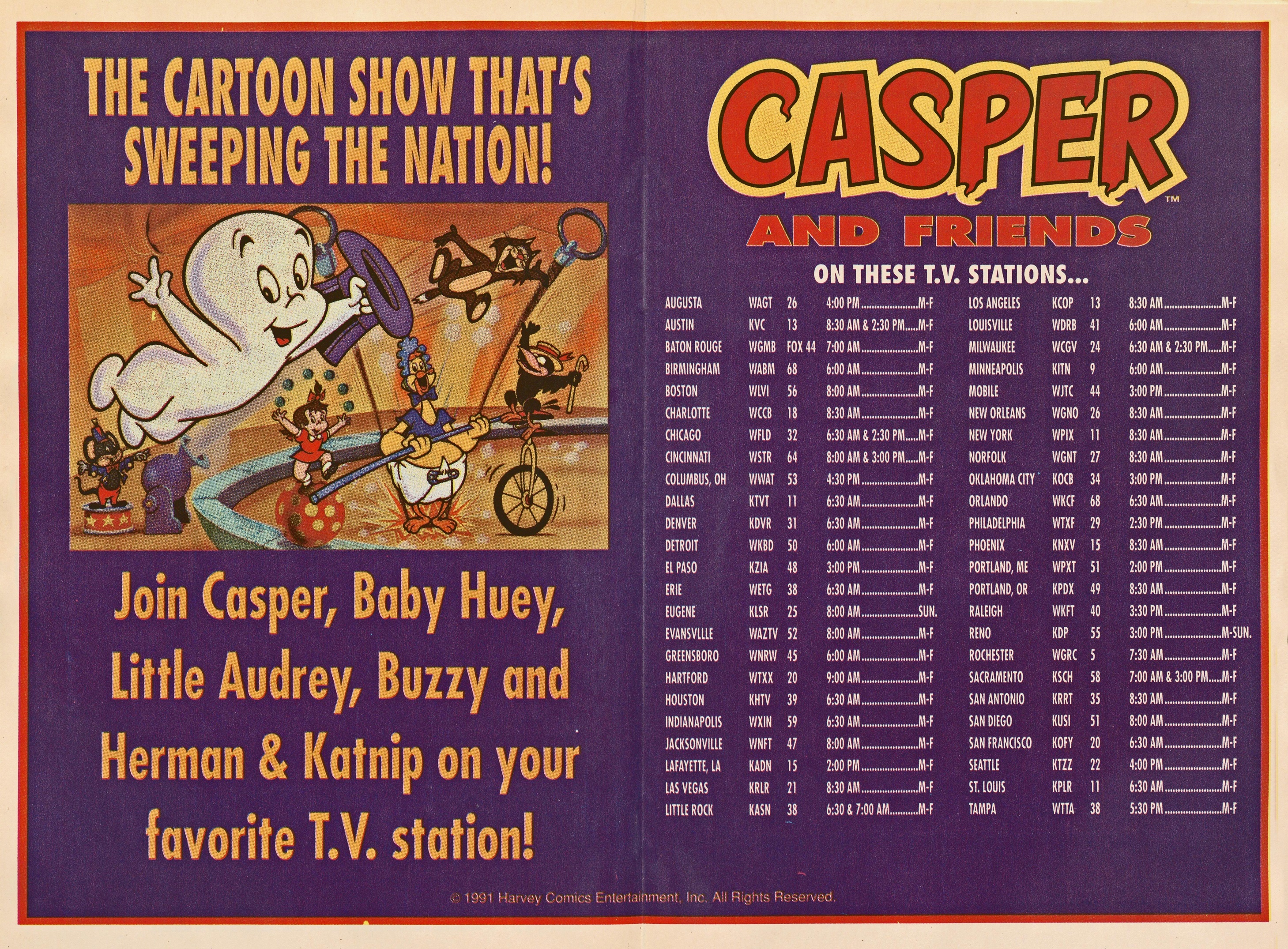 Read online Casper the Friendly Ghost (1991) comic -  Issue #7 - 18