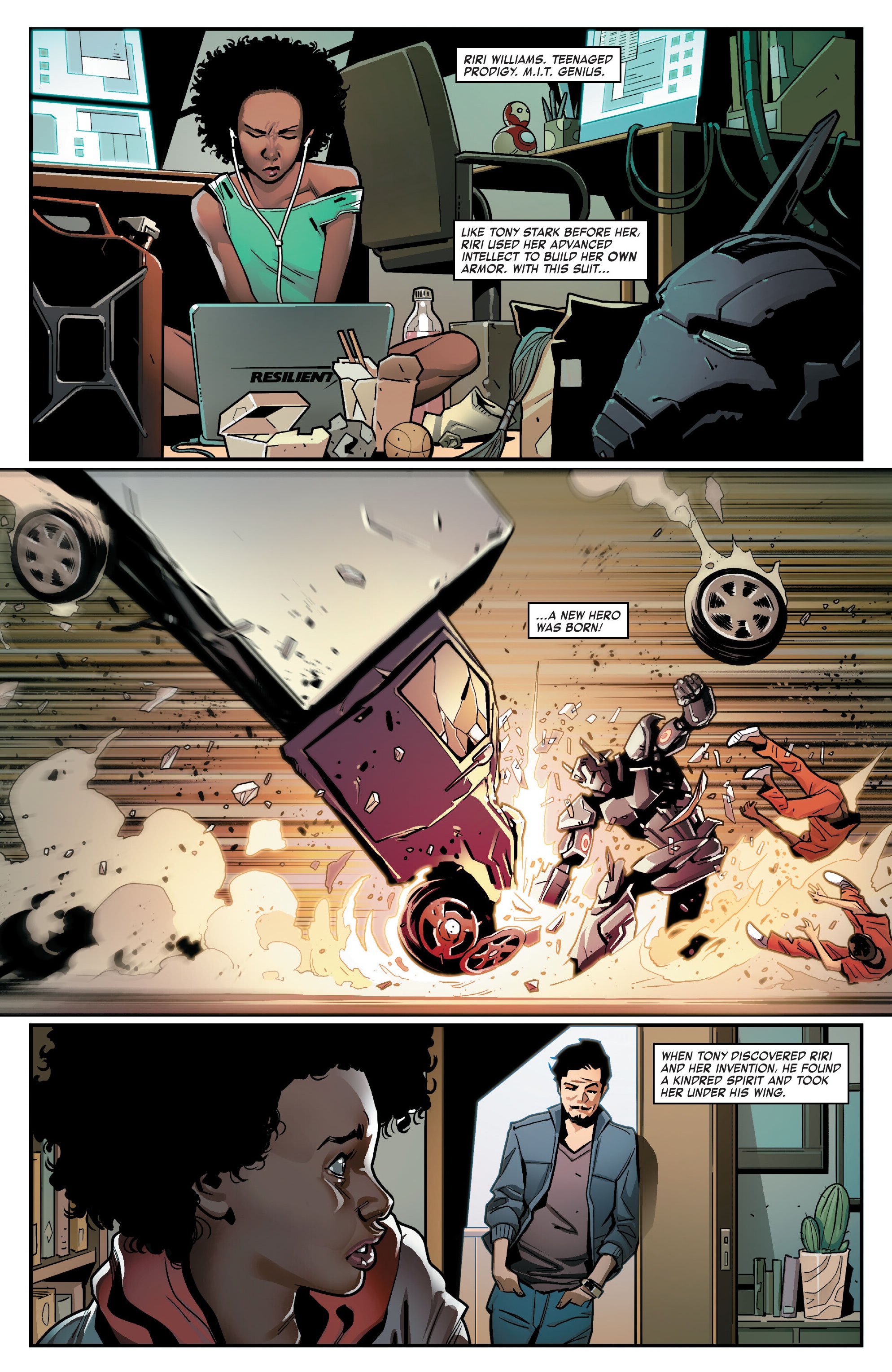 Read online Marvel-Verse: Ironheart comic -  Issue # TPB - 4