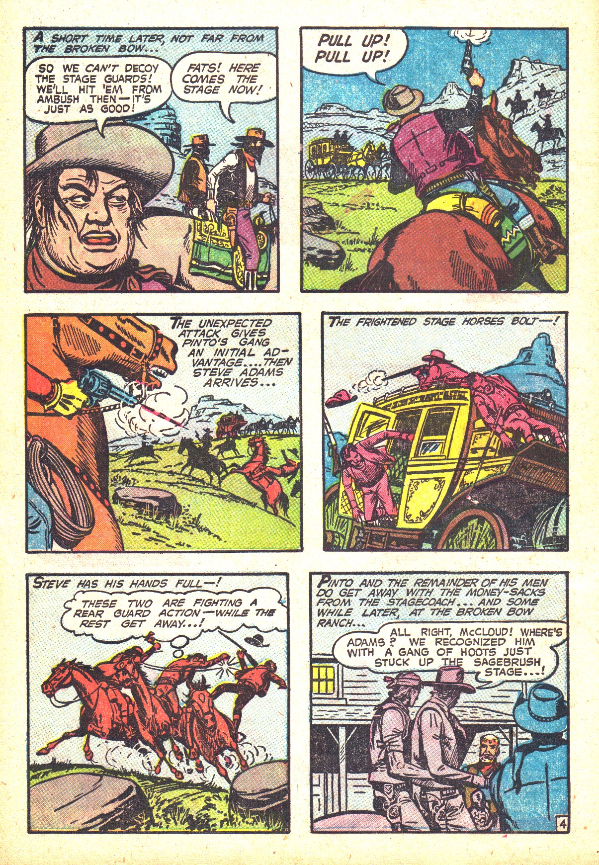 Read online Straight Arrow comic -  Issue #43 - 6