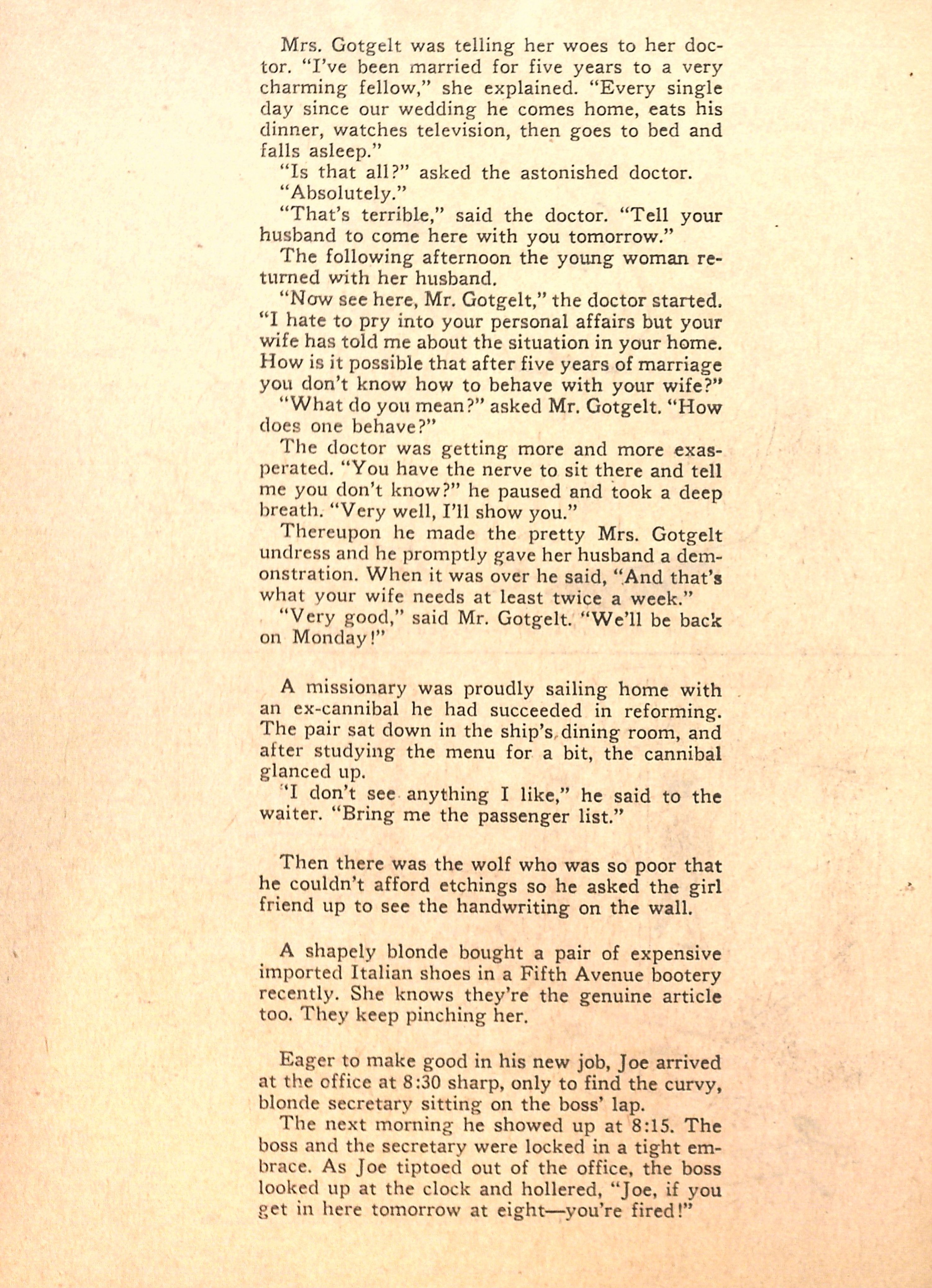 Read online Cartoons and Gags comic -  Issue #45 - 56