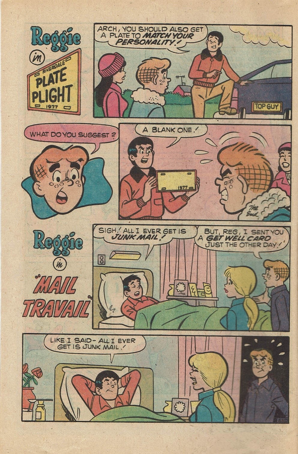 Read online Reggie's Wise Guy Jokes comic -  Issue #41 - 4