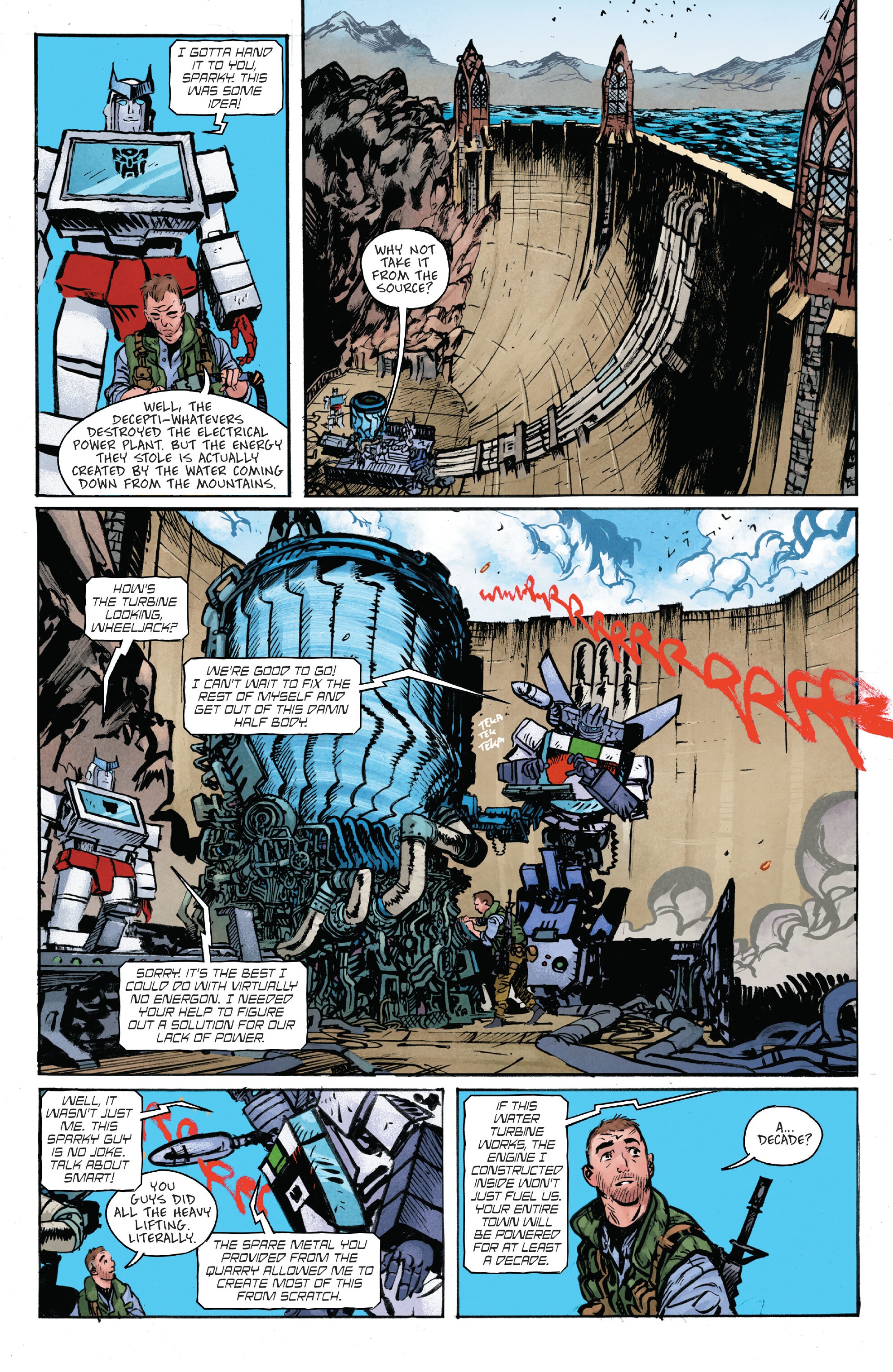 Read online Transformers (2023) comic -  Issue #5 - 8
