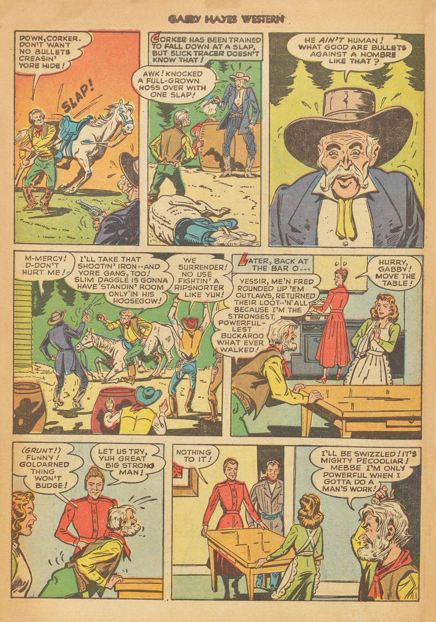 Read online Gabby Hayes Western comic -  Issue #3 - 50