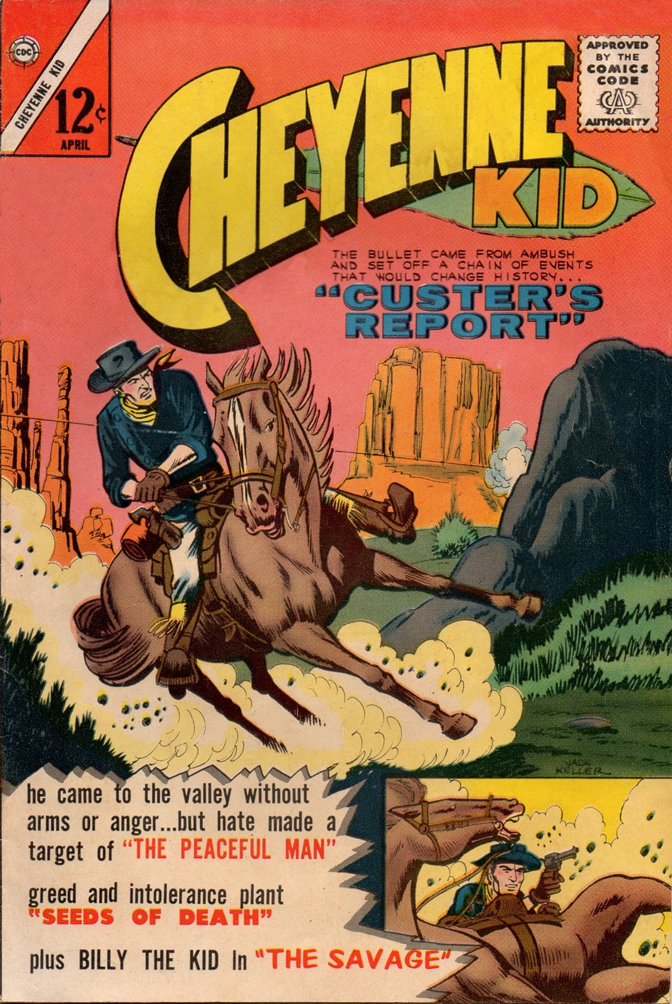 Read online Cheyenne Kid comic -  Issue #39 - 1