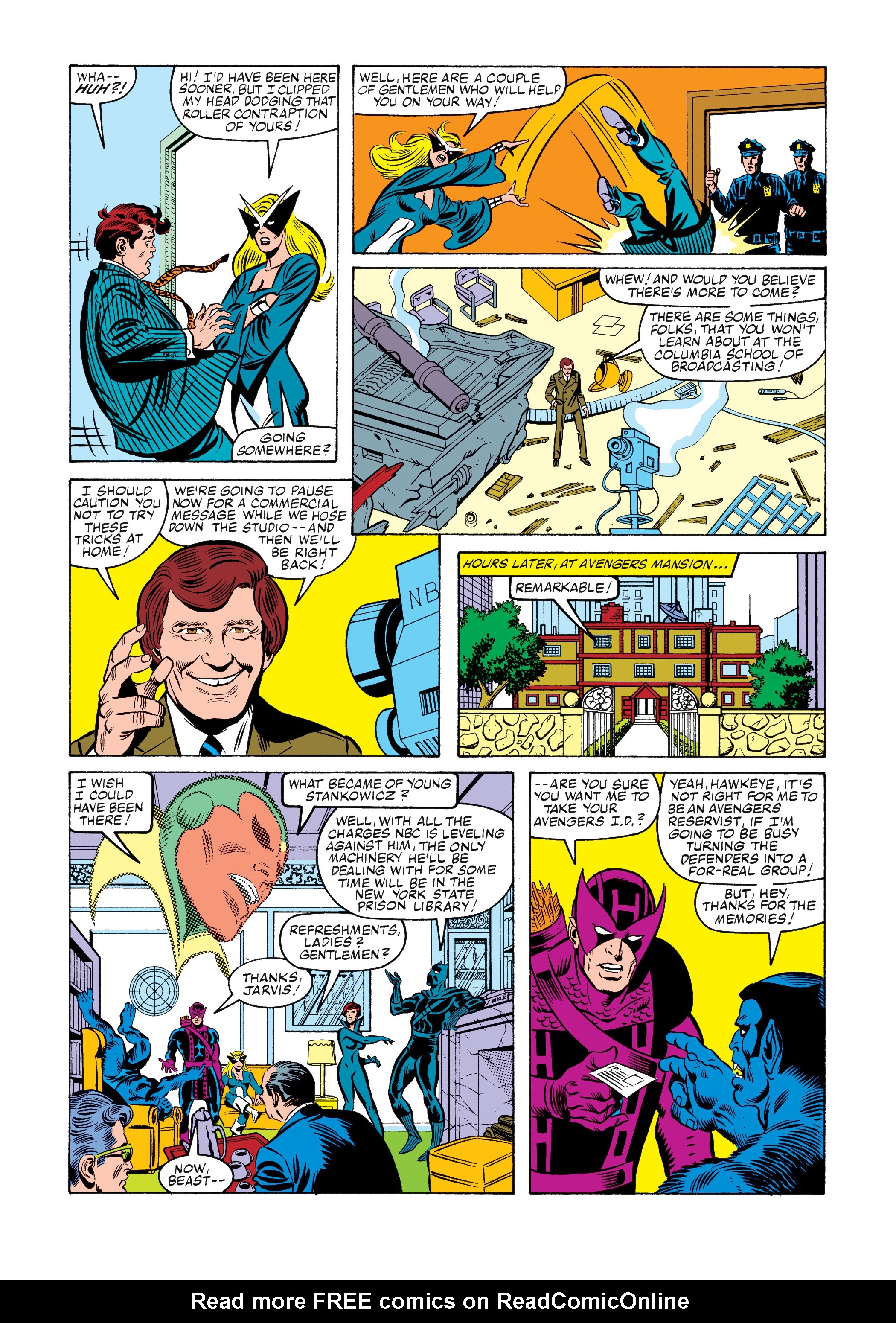 Read online Marvel Masterworks: The Avengers comic -  Issue # TPB 23 (Part 2) - 93