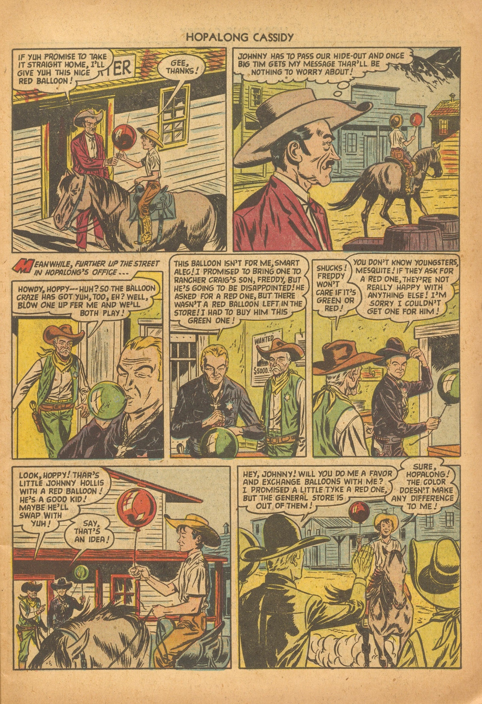 Read online Hopalong Cassidy comic -  Issue #83 - 11